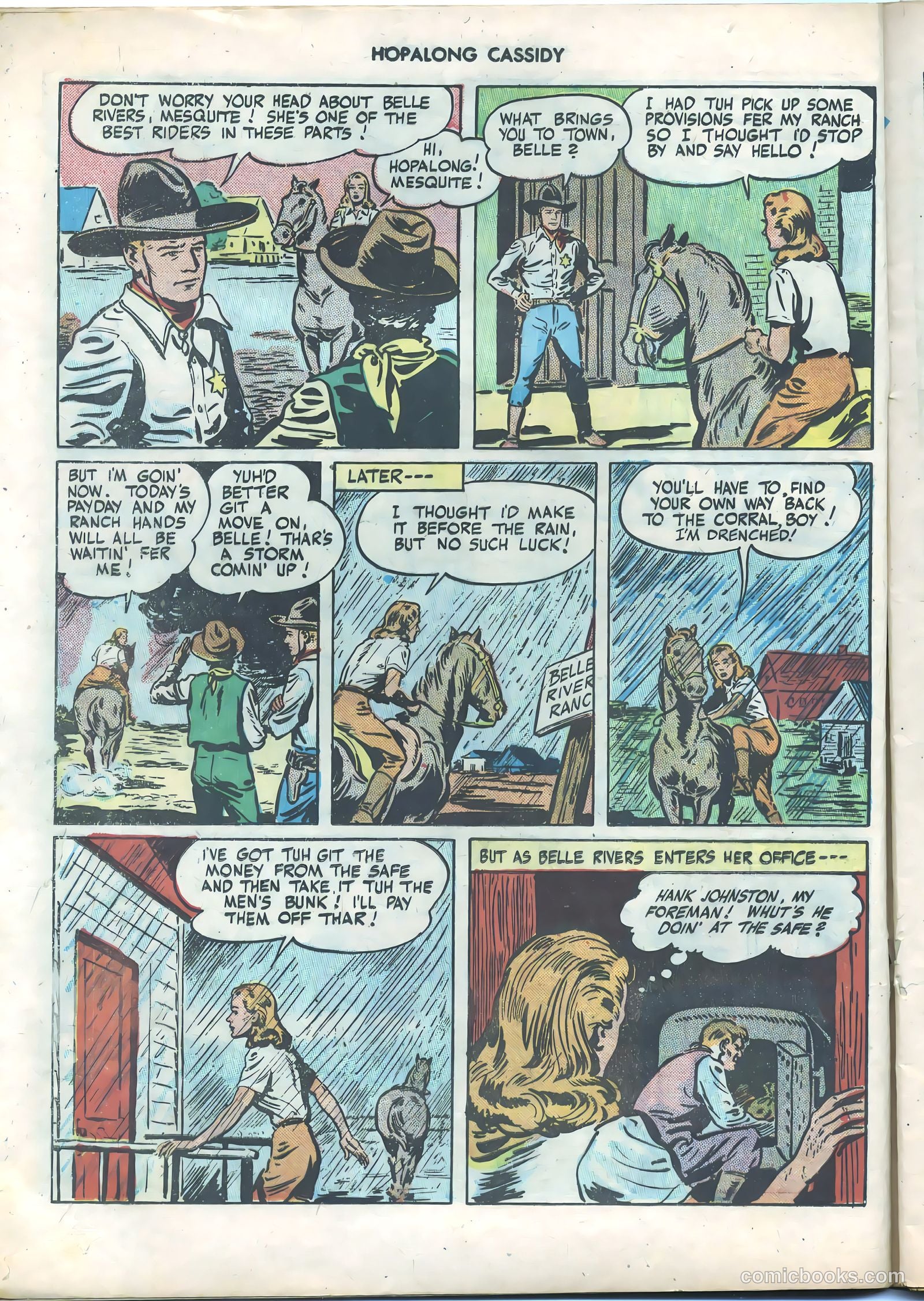 Hopalong Cassidy #5 — page 16 of 52