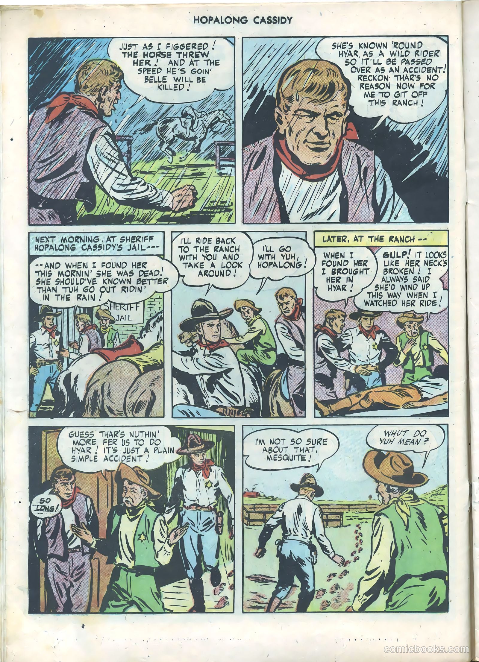 Hopalong Cassidy #5 — page 18 of 52