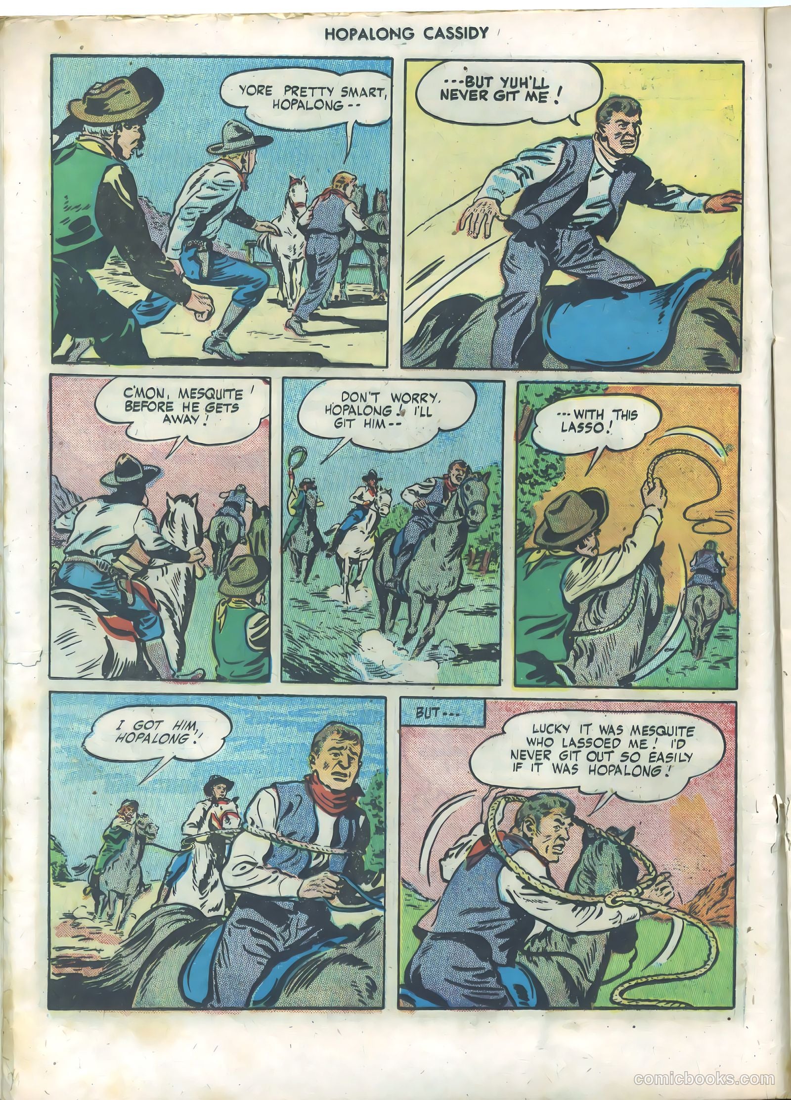 Hopalong Cassidy #5 — page 20 of 52