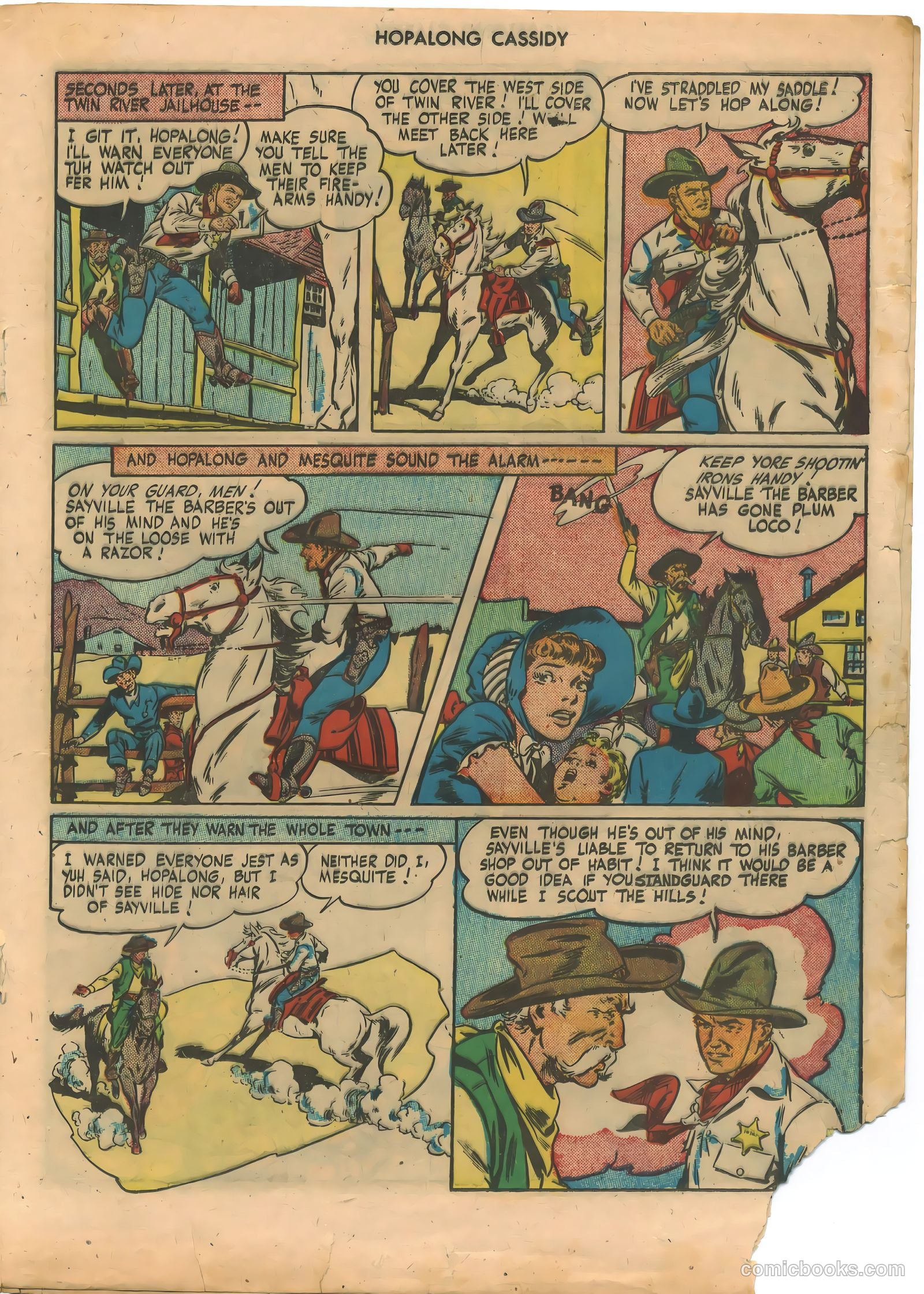 Hopalong Cassidy #5 — page 27 of 52