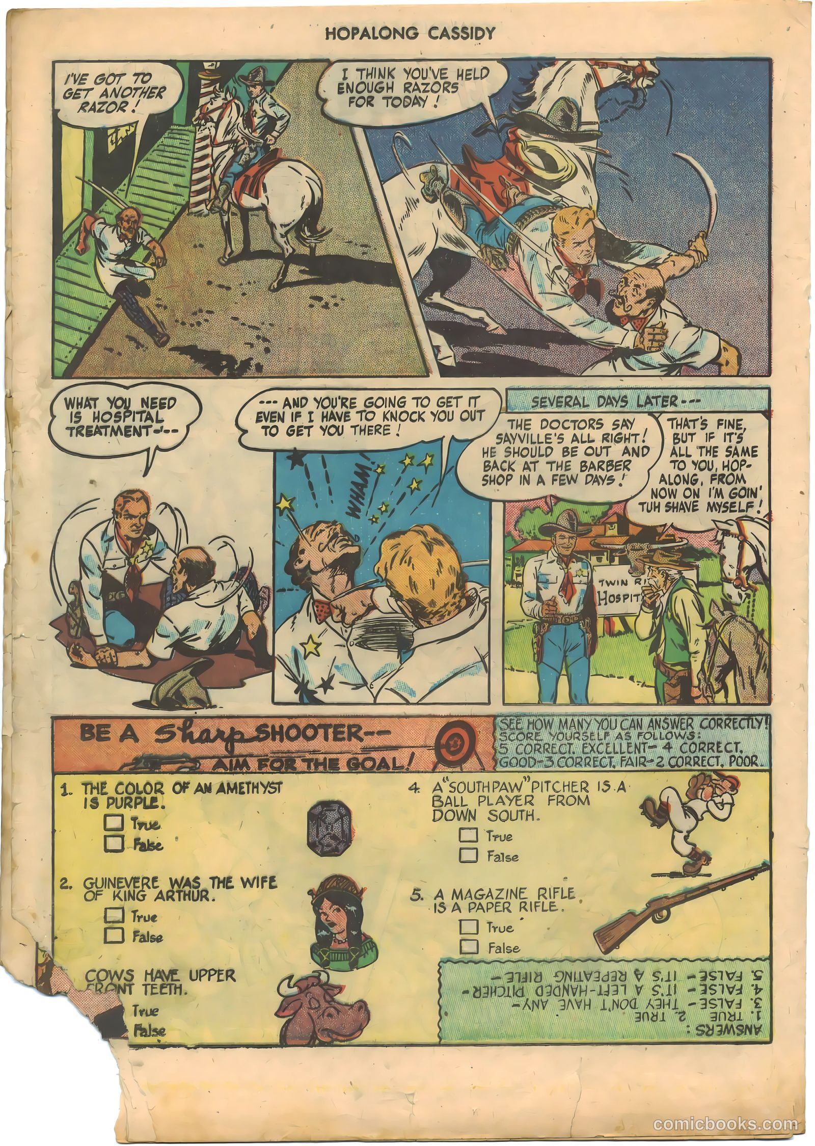 Hopalong Cassidy #5 — page 30 of 52
