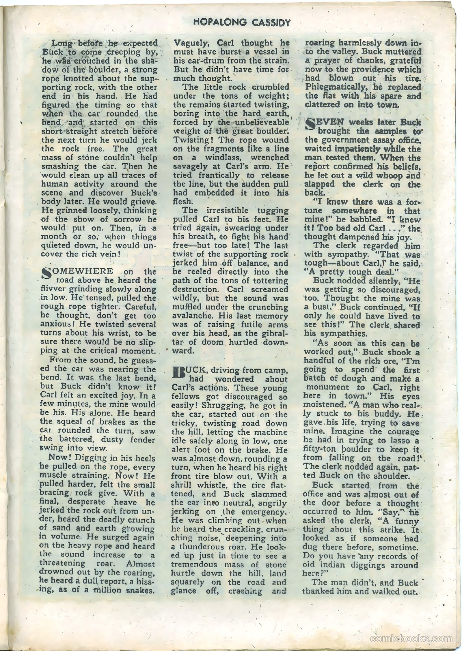 Hopalong Cassidy #5 — page 33 of 52