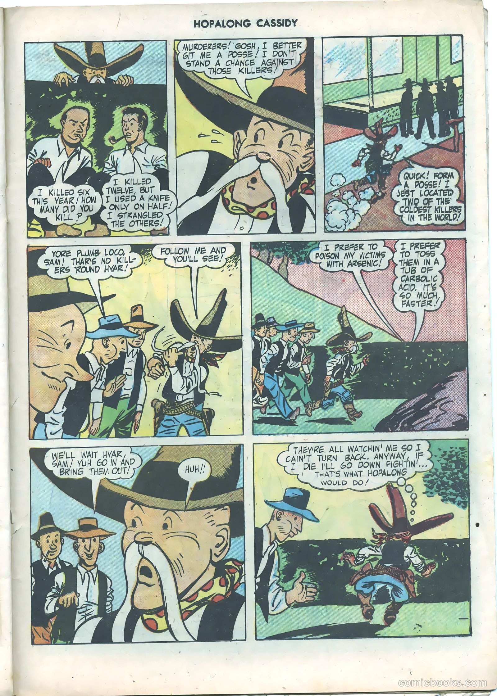Hopalong Cassidy #5 — page 35 of 52