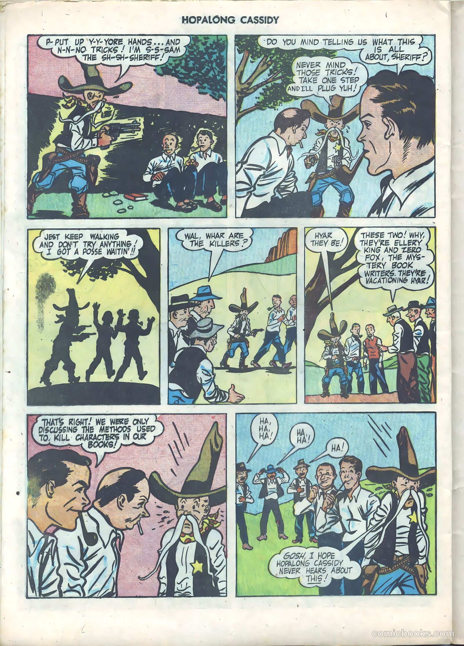 Hopalong Cassidy #5 — page 36 of 52