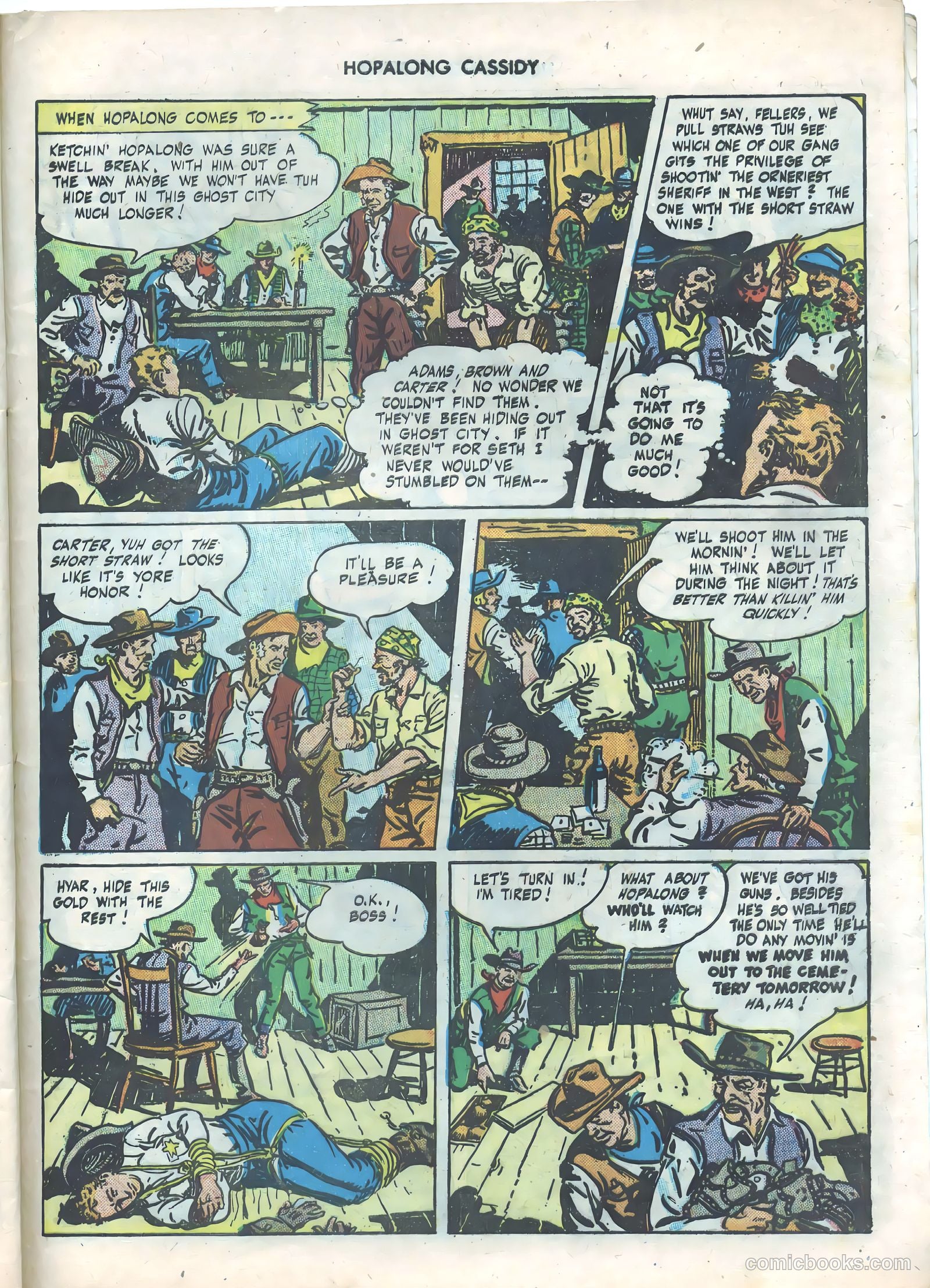 Hopalong Cassidy #5 — page 41 of 52