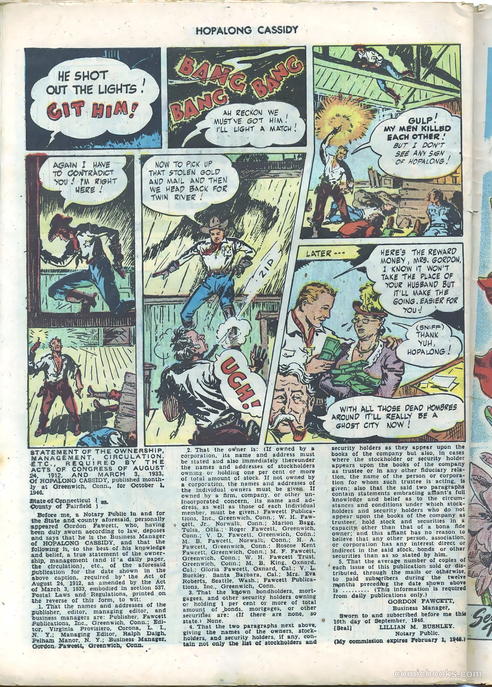 Hopalong Cassidy #5 — page 48 of 52
