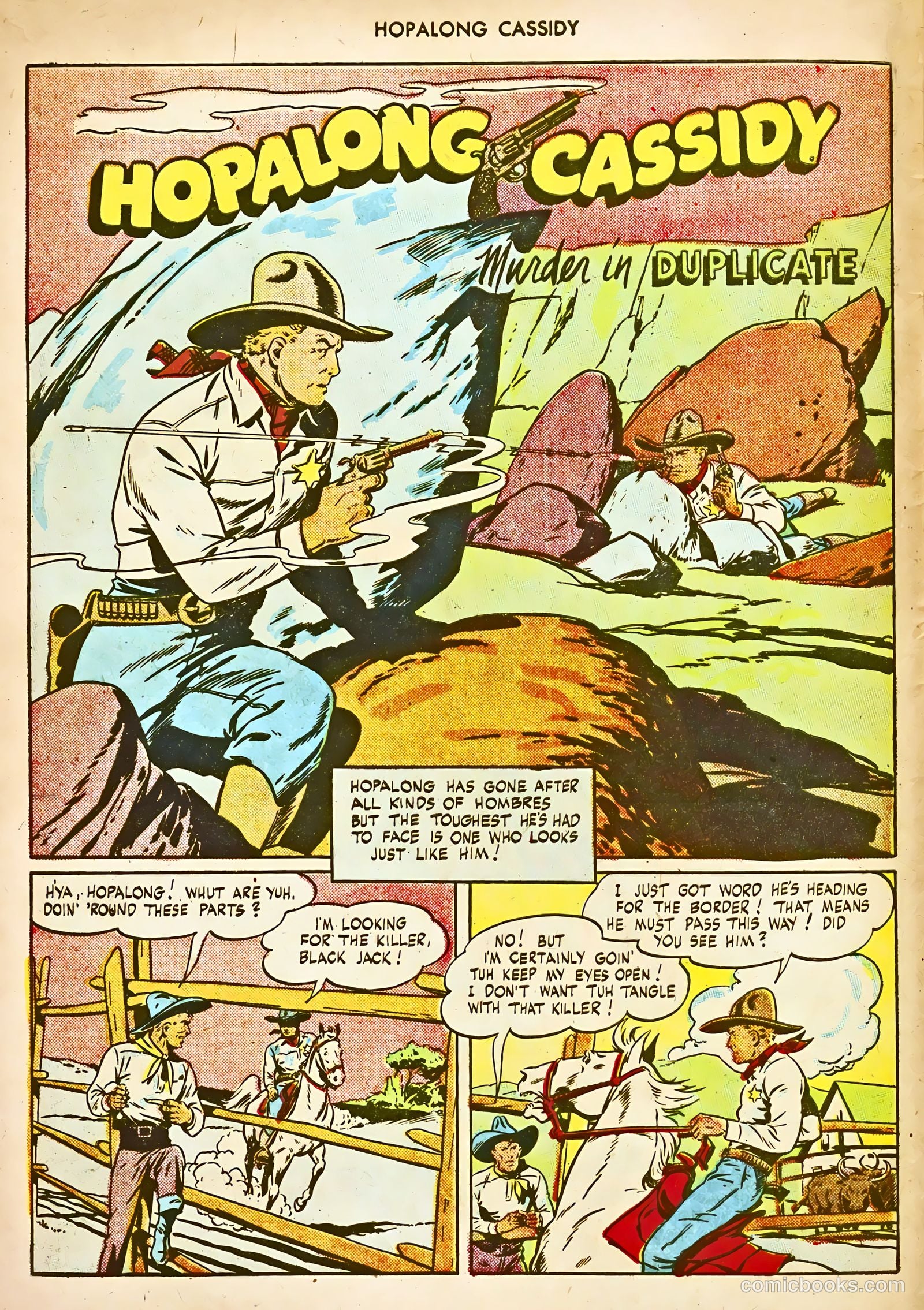 Hopalong Cassidy #5 — page 4 of 52