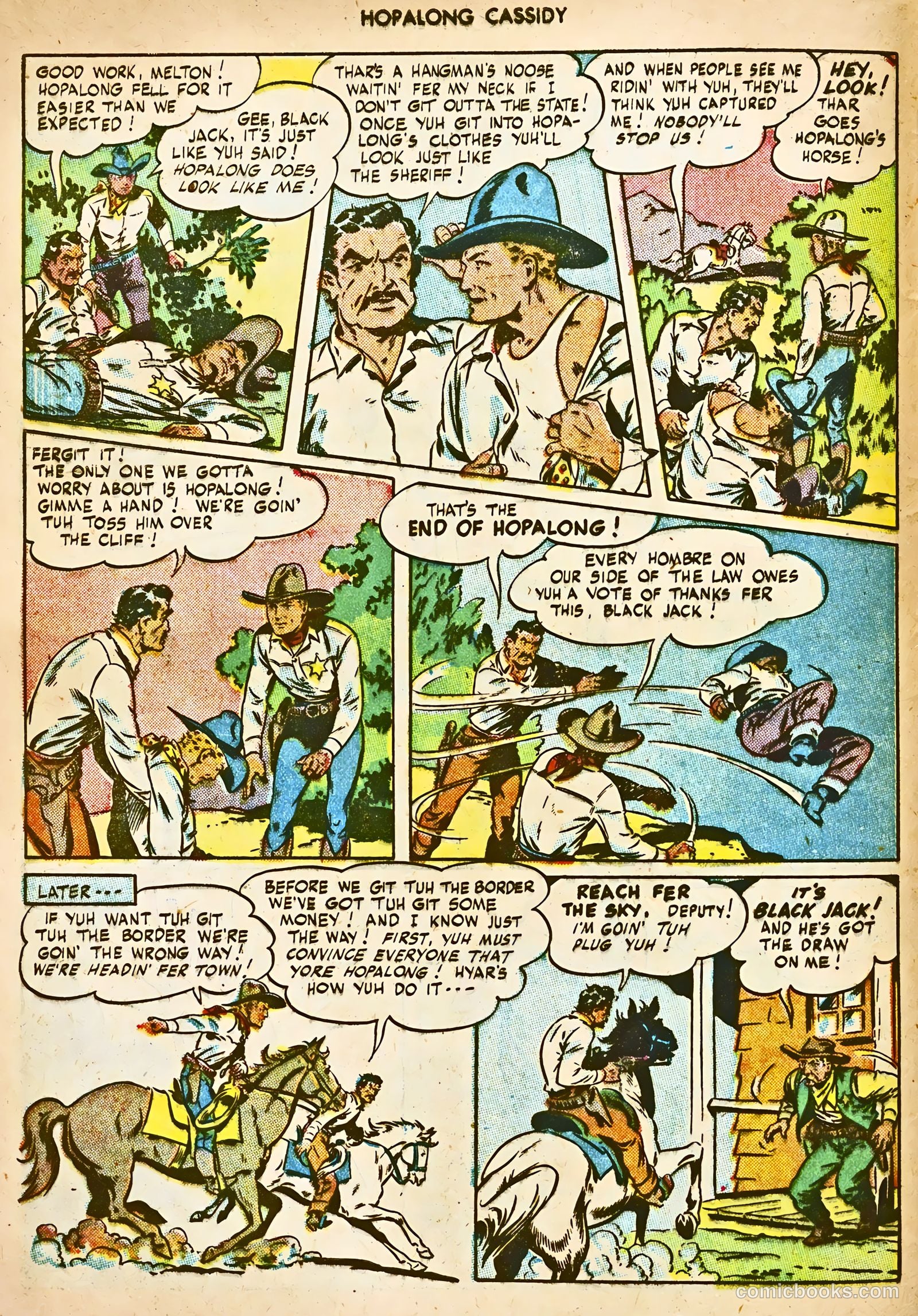 Hopalong Cassidy #5 — page 6 of 52