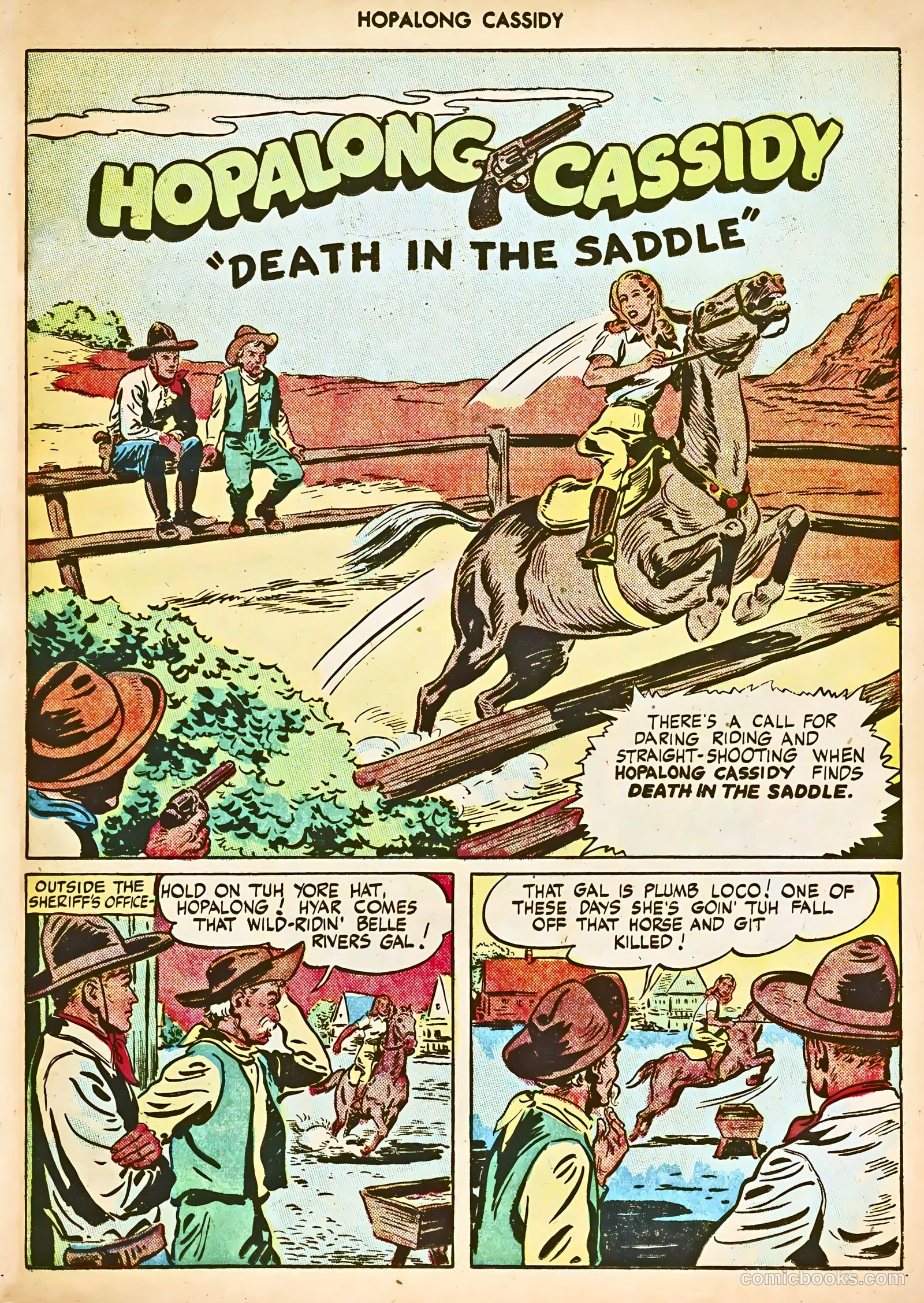 Hopalong Cassidy #5 — page 15 of 52