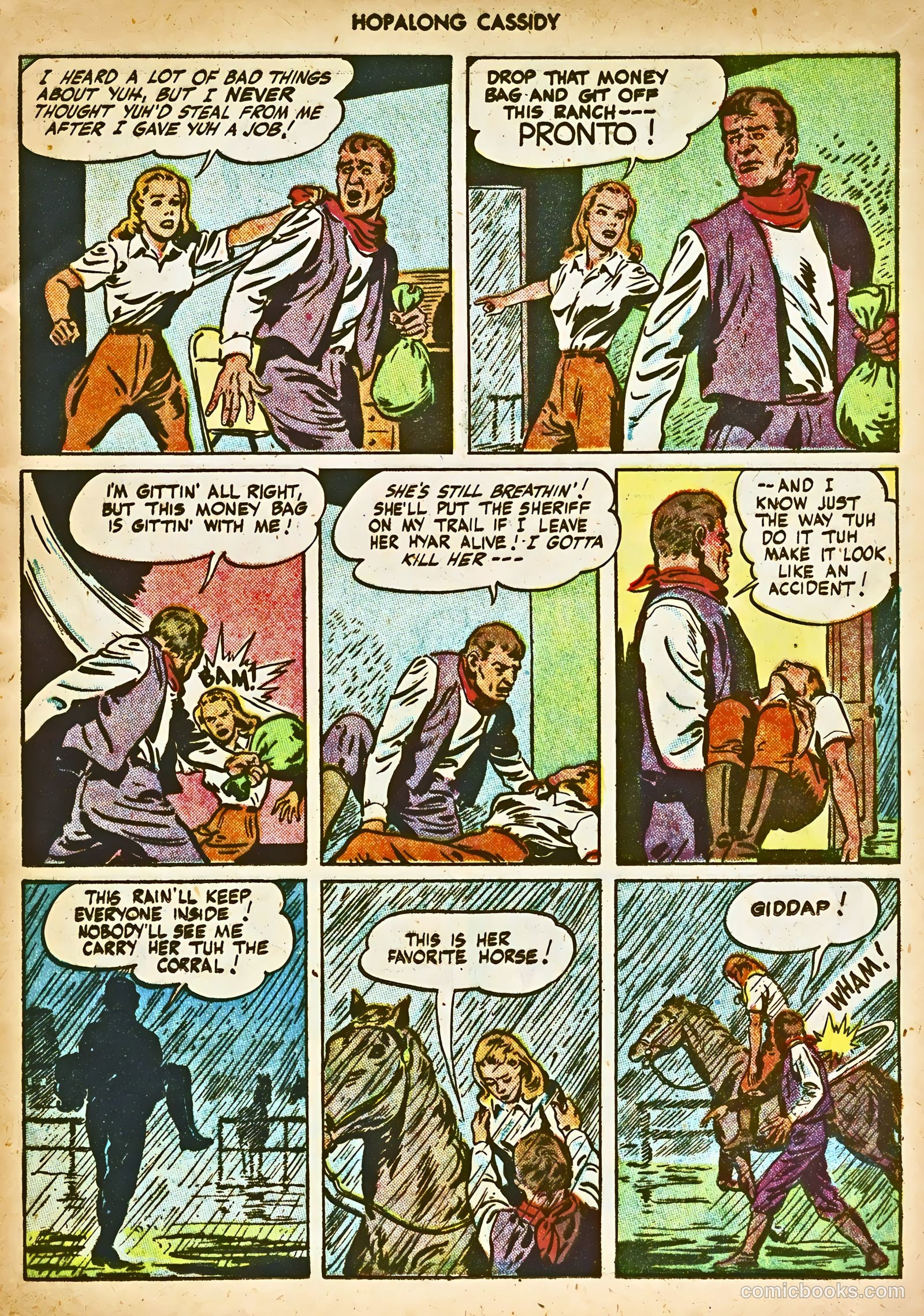 Hopalong Cassidy #5 — page 17 of 52