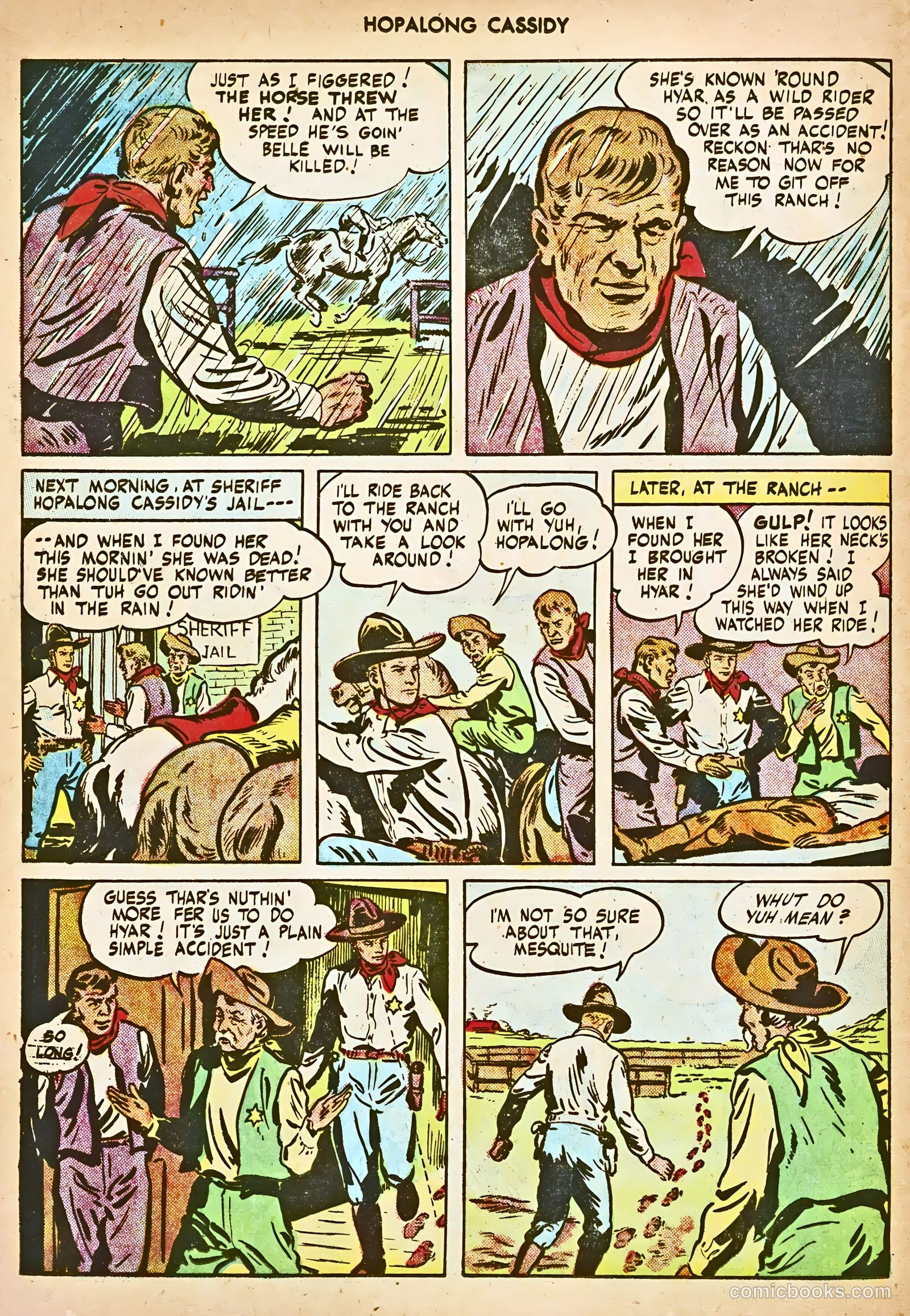 Hopalong Cassidy #5 — page 18 of 52