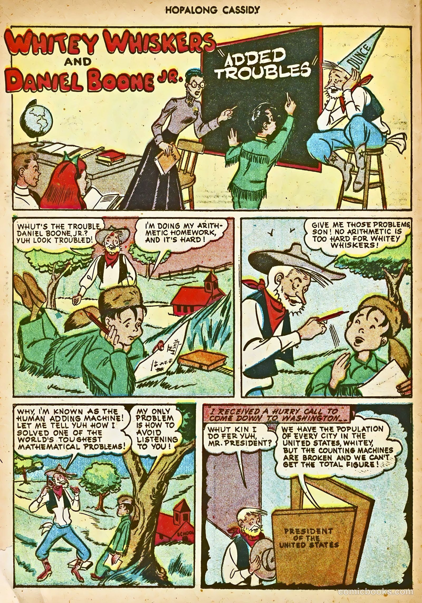 Hopalong Cassidy #5 — page 22 of 52