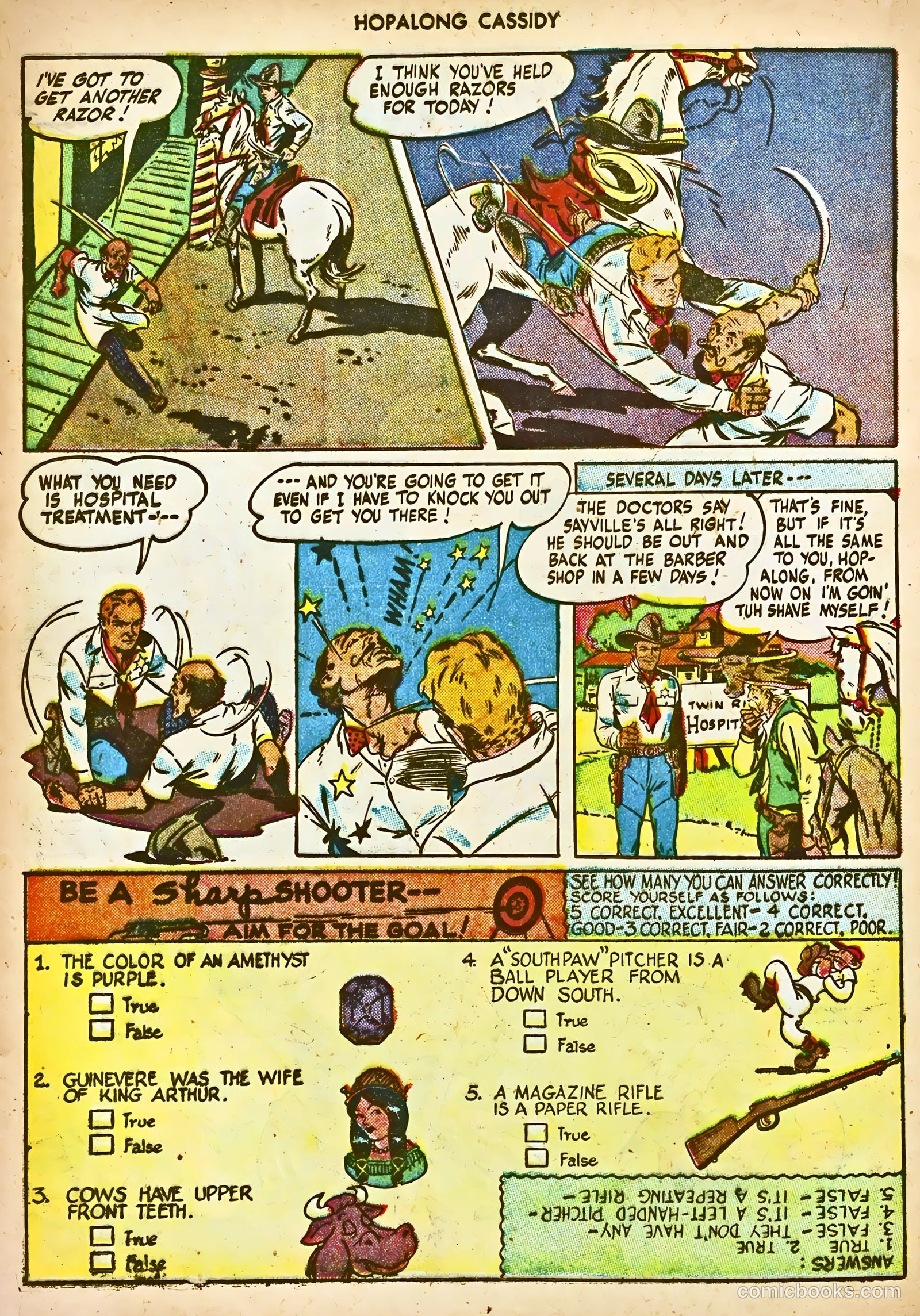 Hopalong Cassidy #5 — page 30 of 52