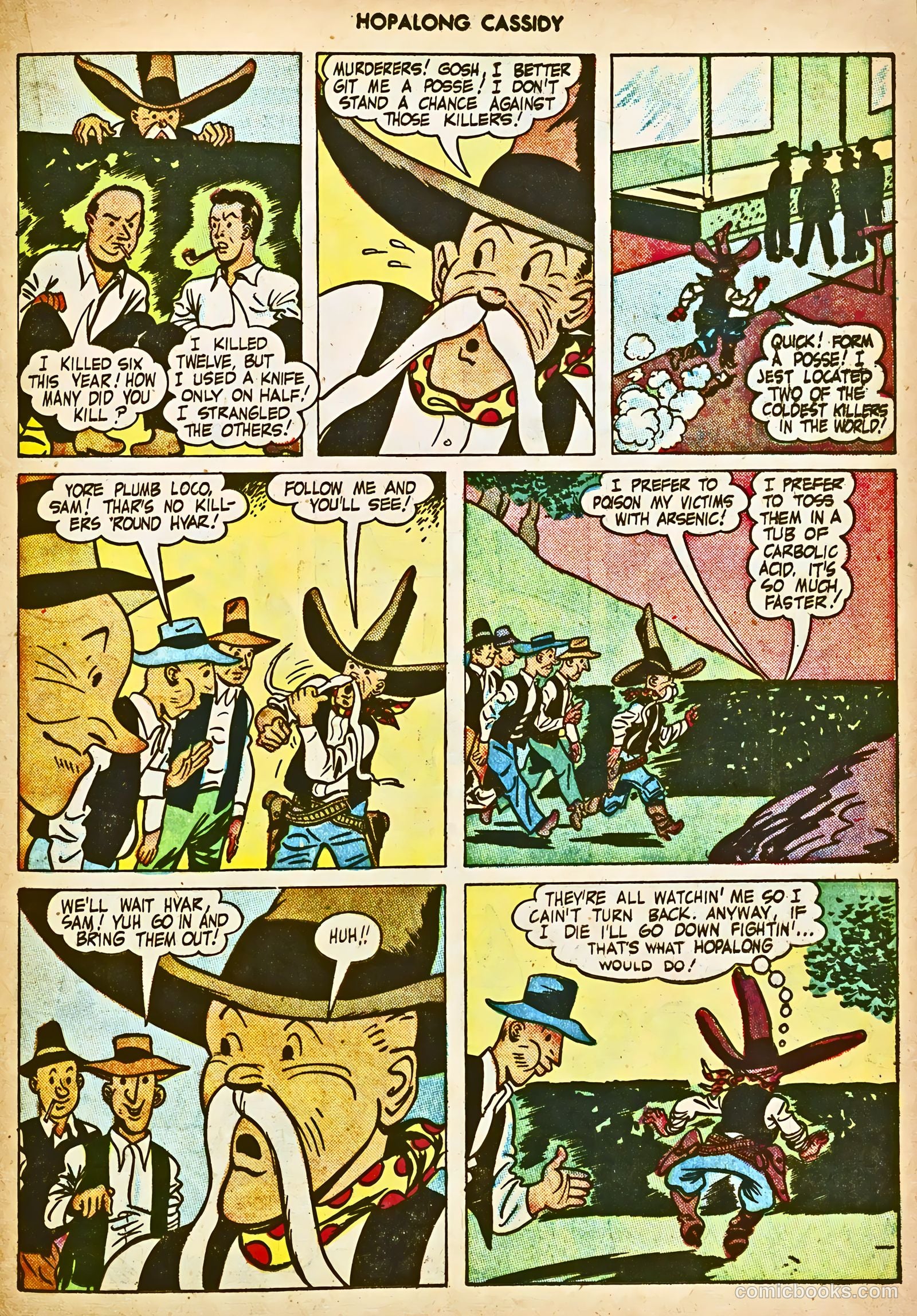 Hopalong Cassidy #5 — page 35 of 52