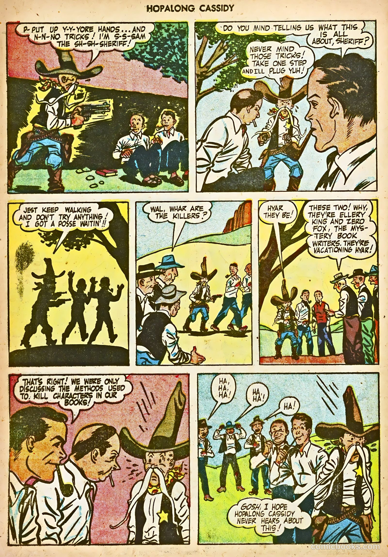 Hopalong Cassidy #5 — page 36 of 52