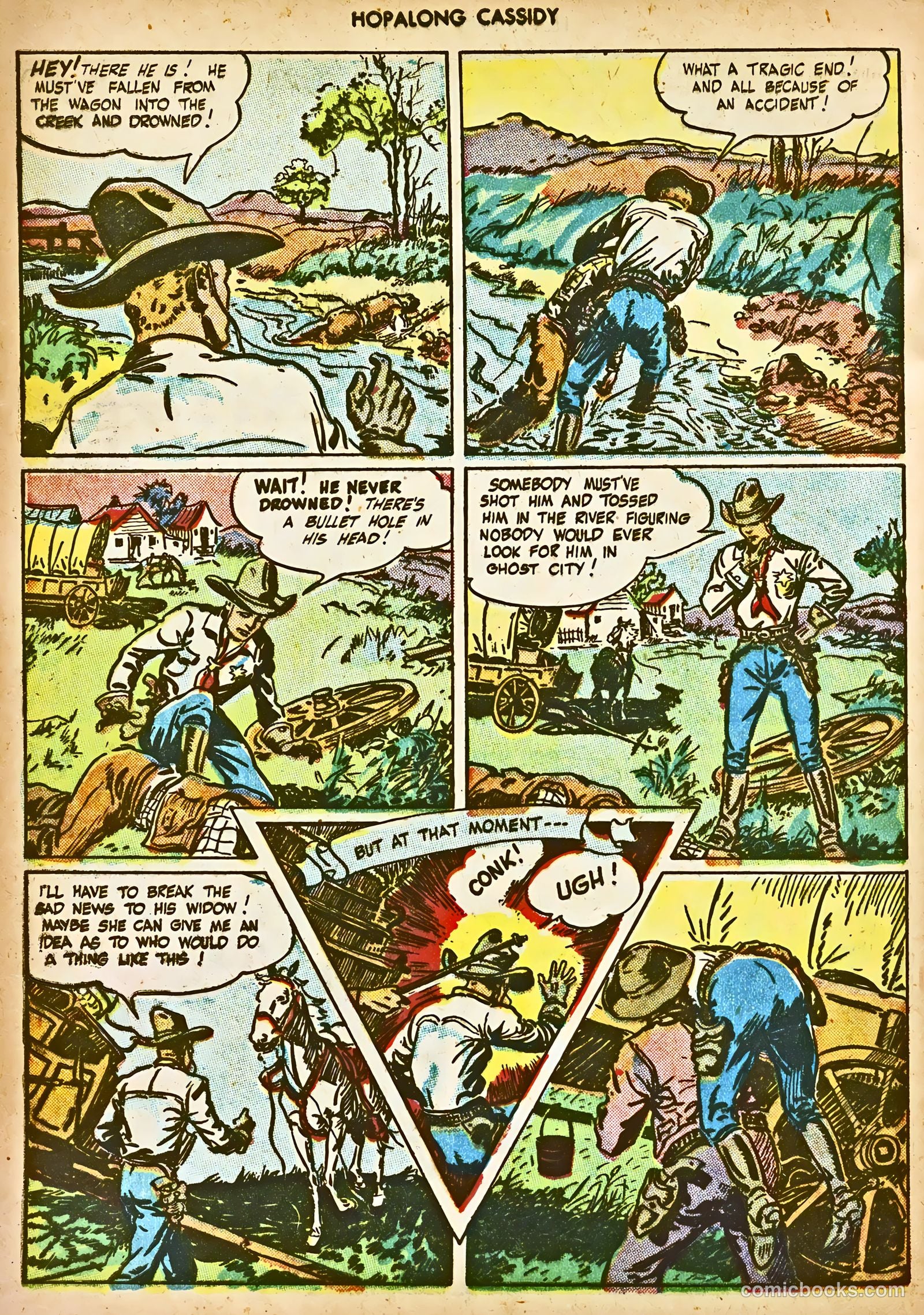 Hopalong Cassidy #5 — page 40 of 52