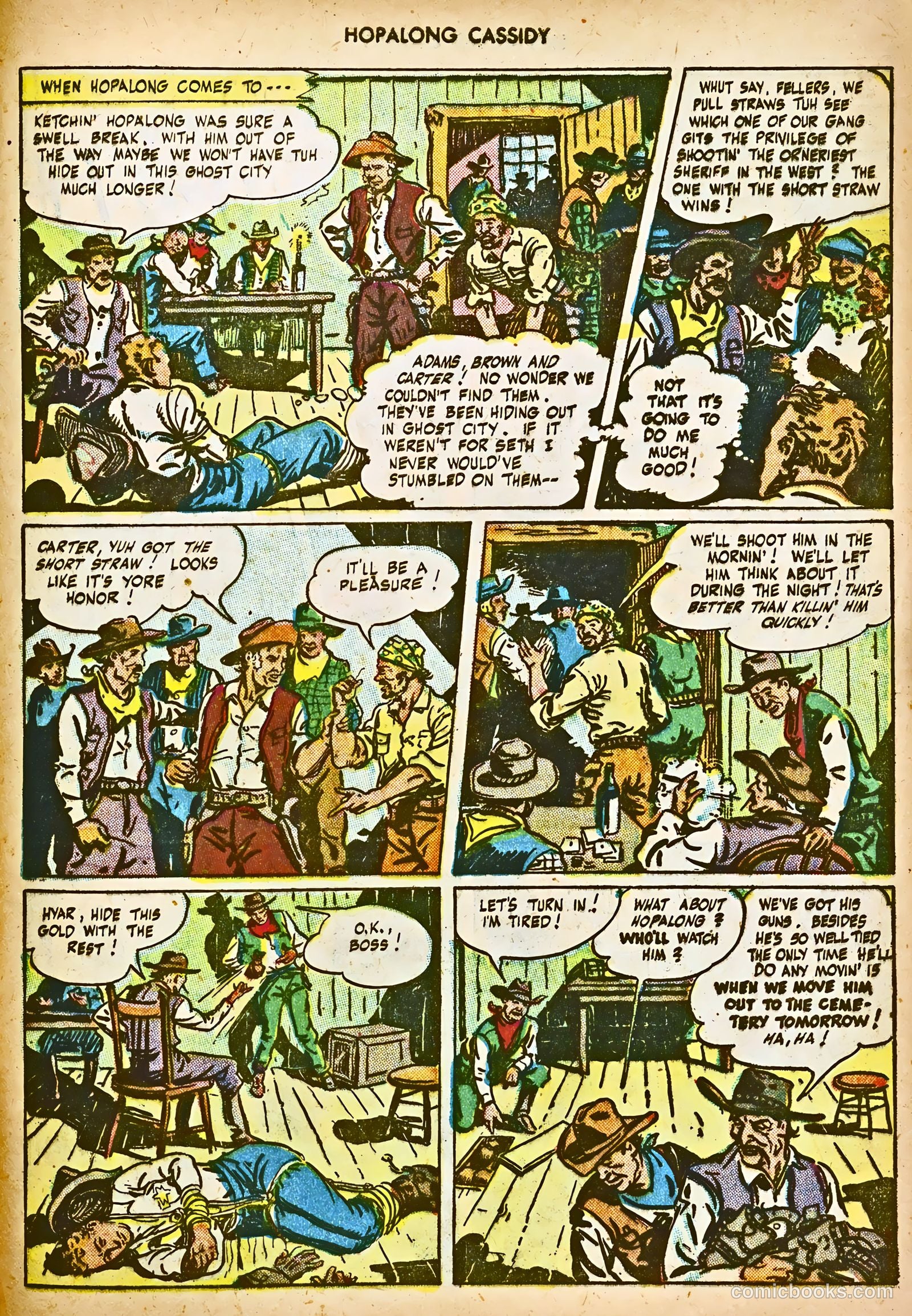 Hopalong Cassidy #5 — page 41 of 52