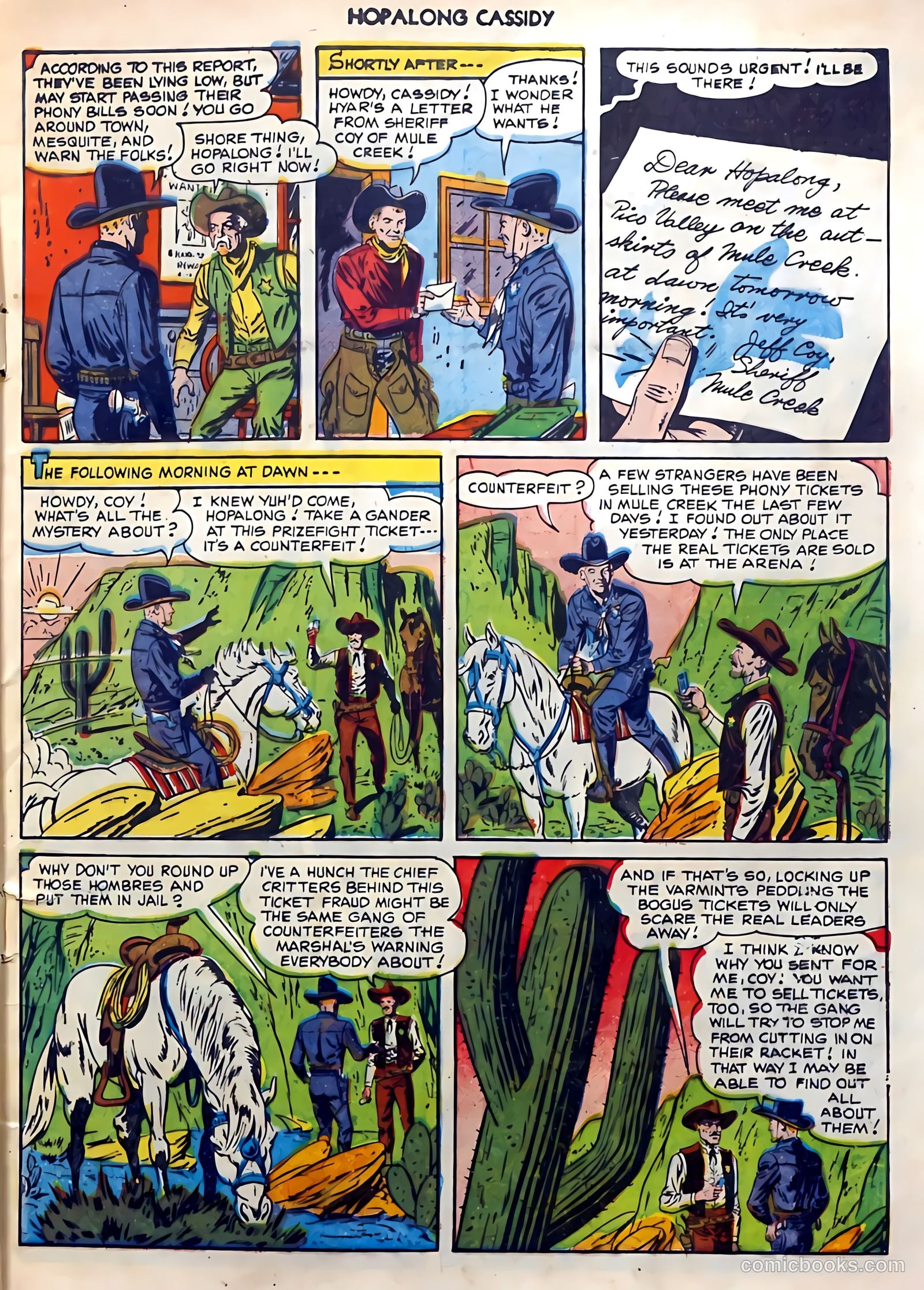 Hopalong Cassidy #50 — page 5 of 52