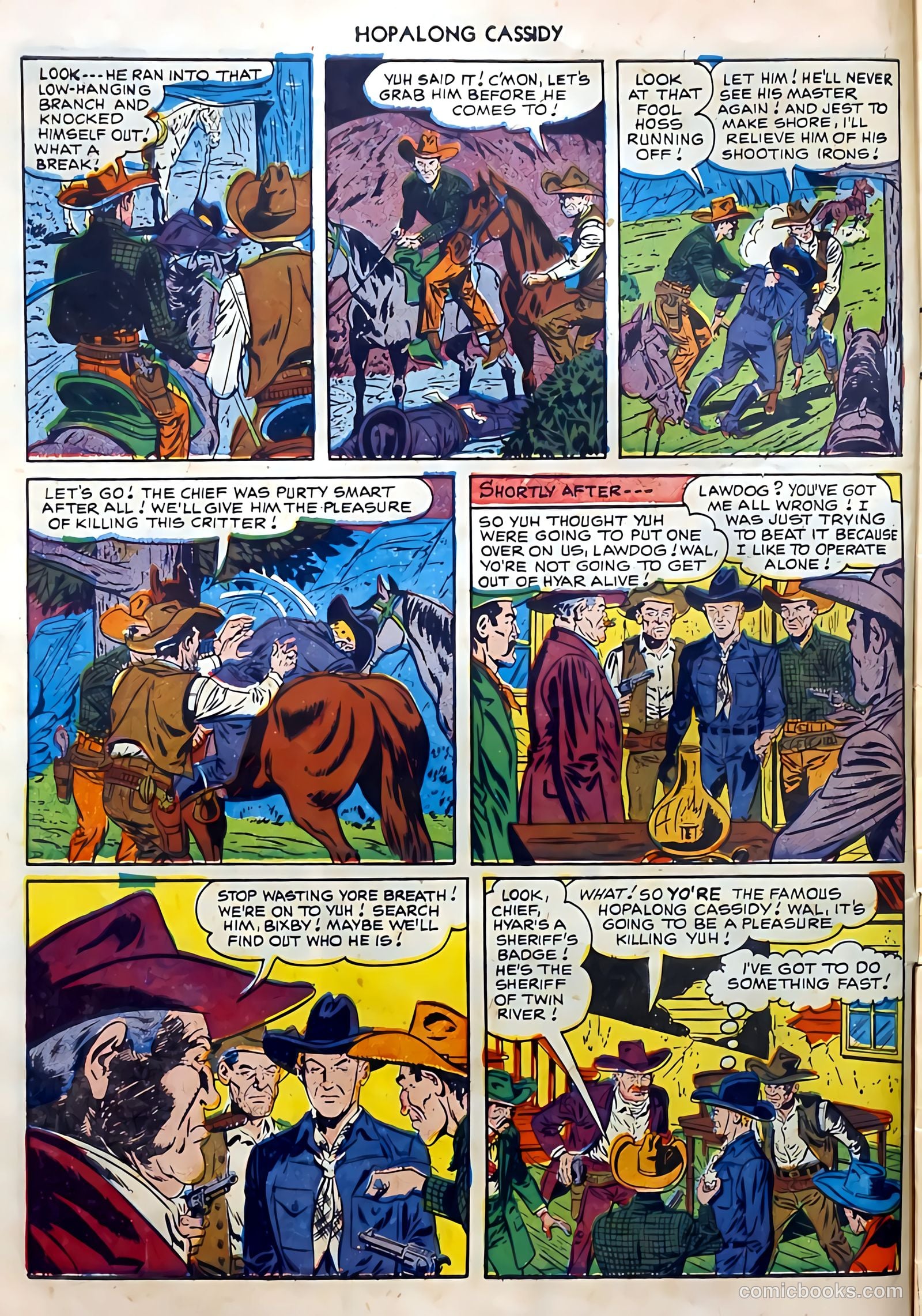 Hopalong Cassidy #50 — page 10 of 52