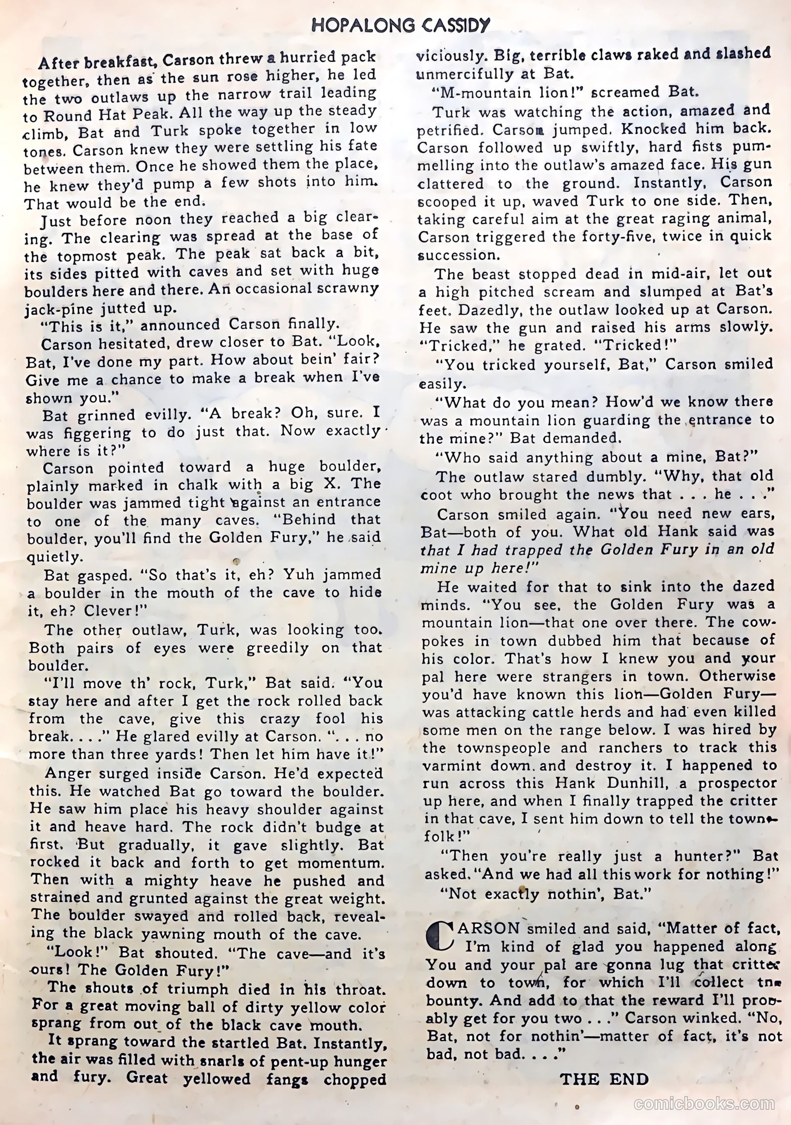 Hopalong Cassidy #50 — page 17 of 52