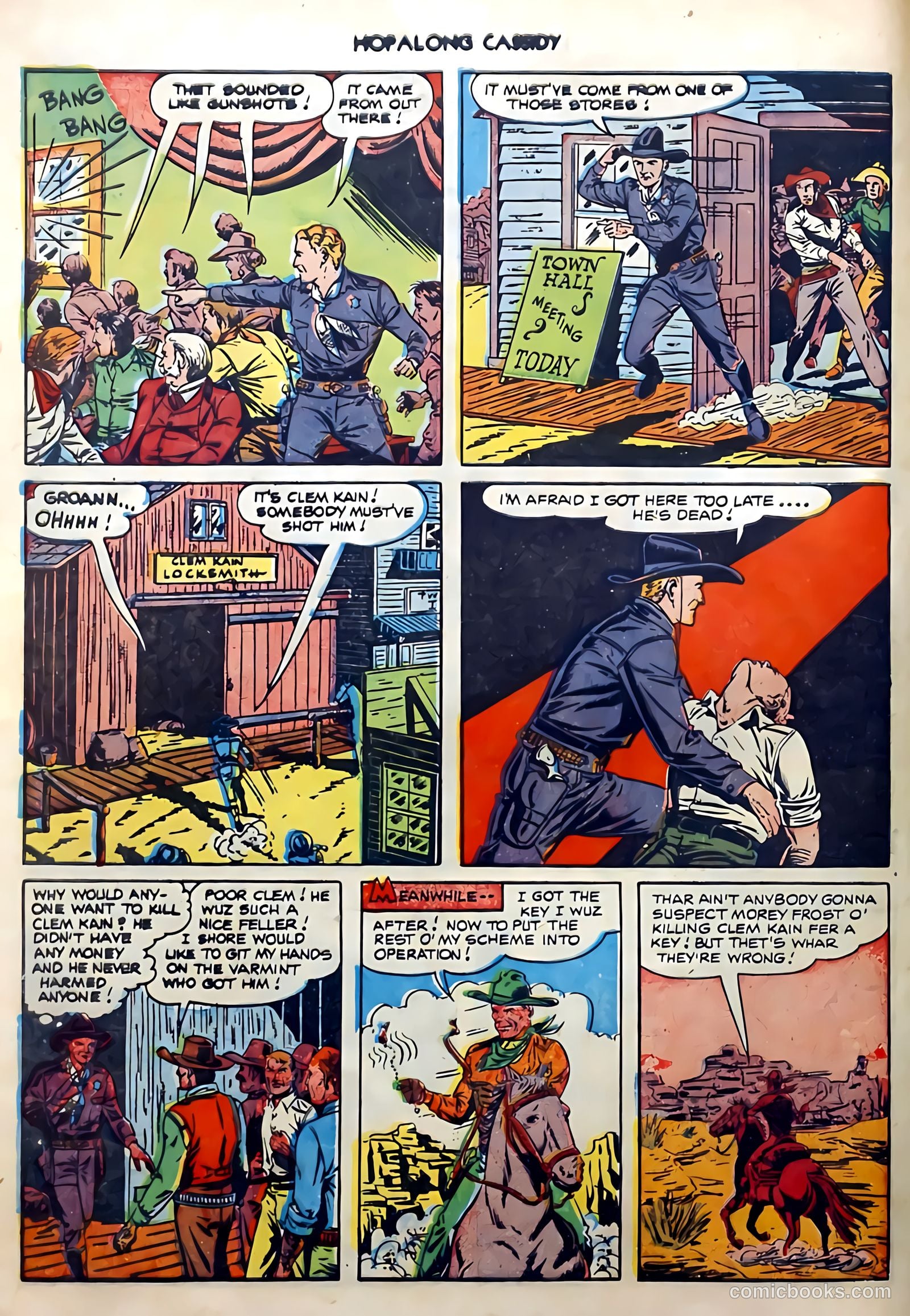 Hopalong Cassidy #50 — page 20 of 52
