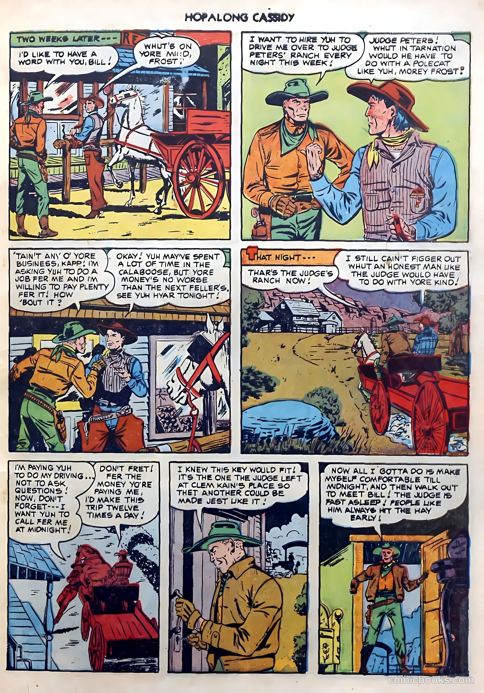 Hopalong Cassidy #50 — page 21 of 52