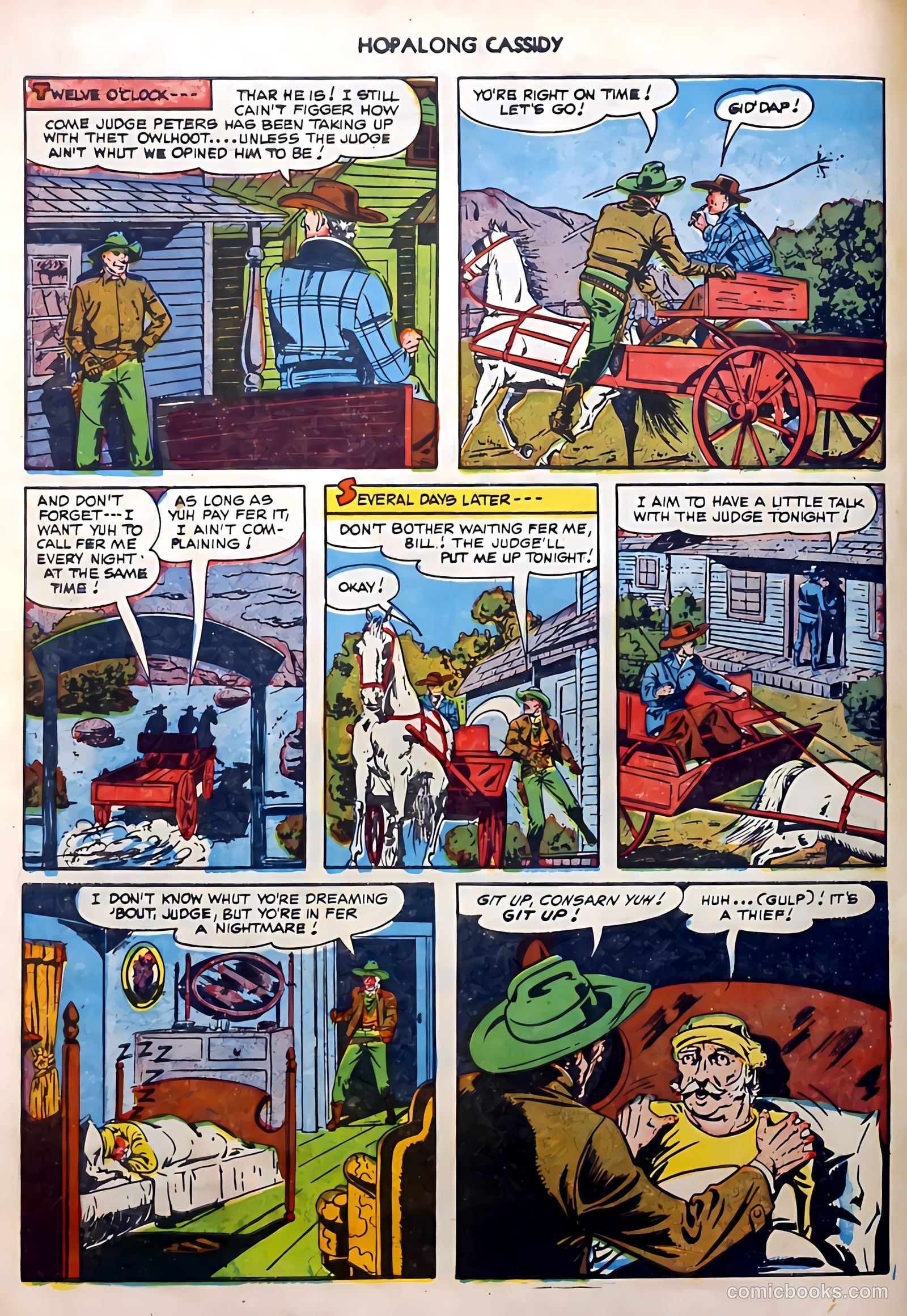 Hopalong Cassidy #50 — page 22 of 52