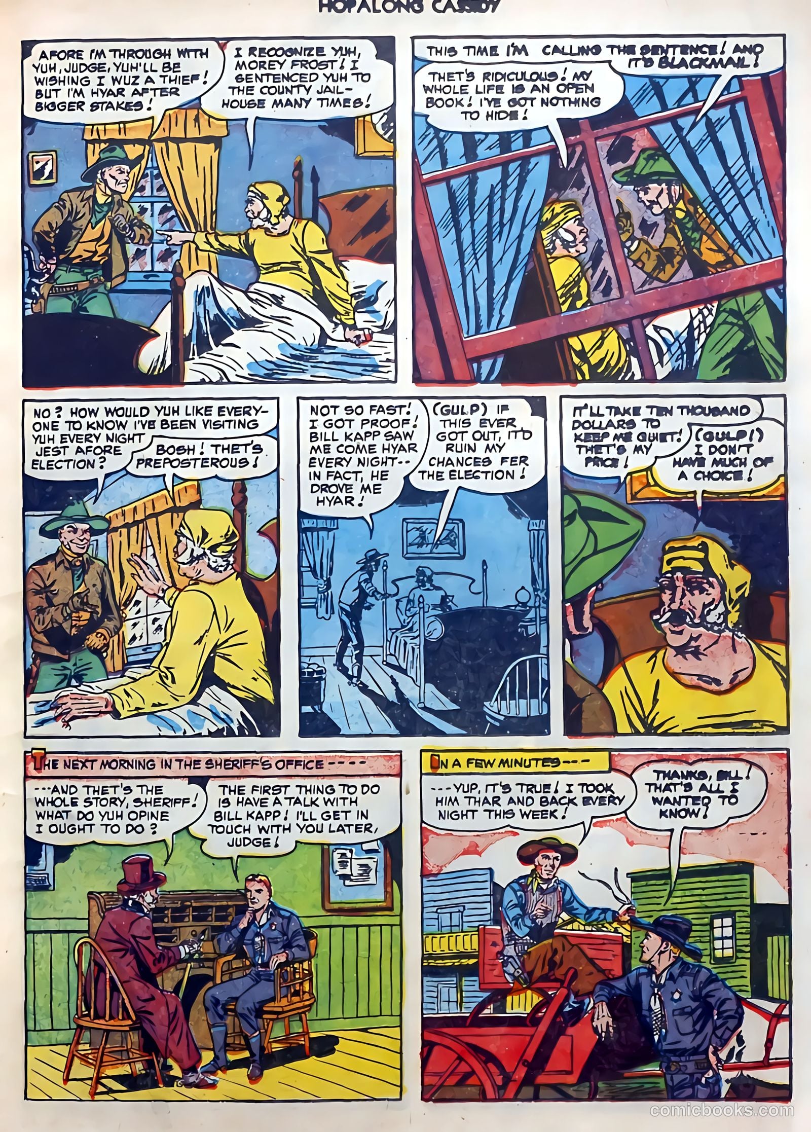 Hopalong Cassidy #50 — page 23 of 52