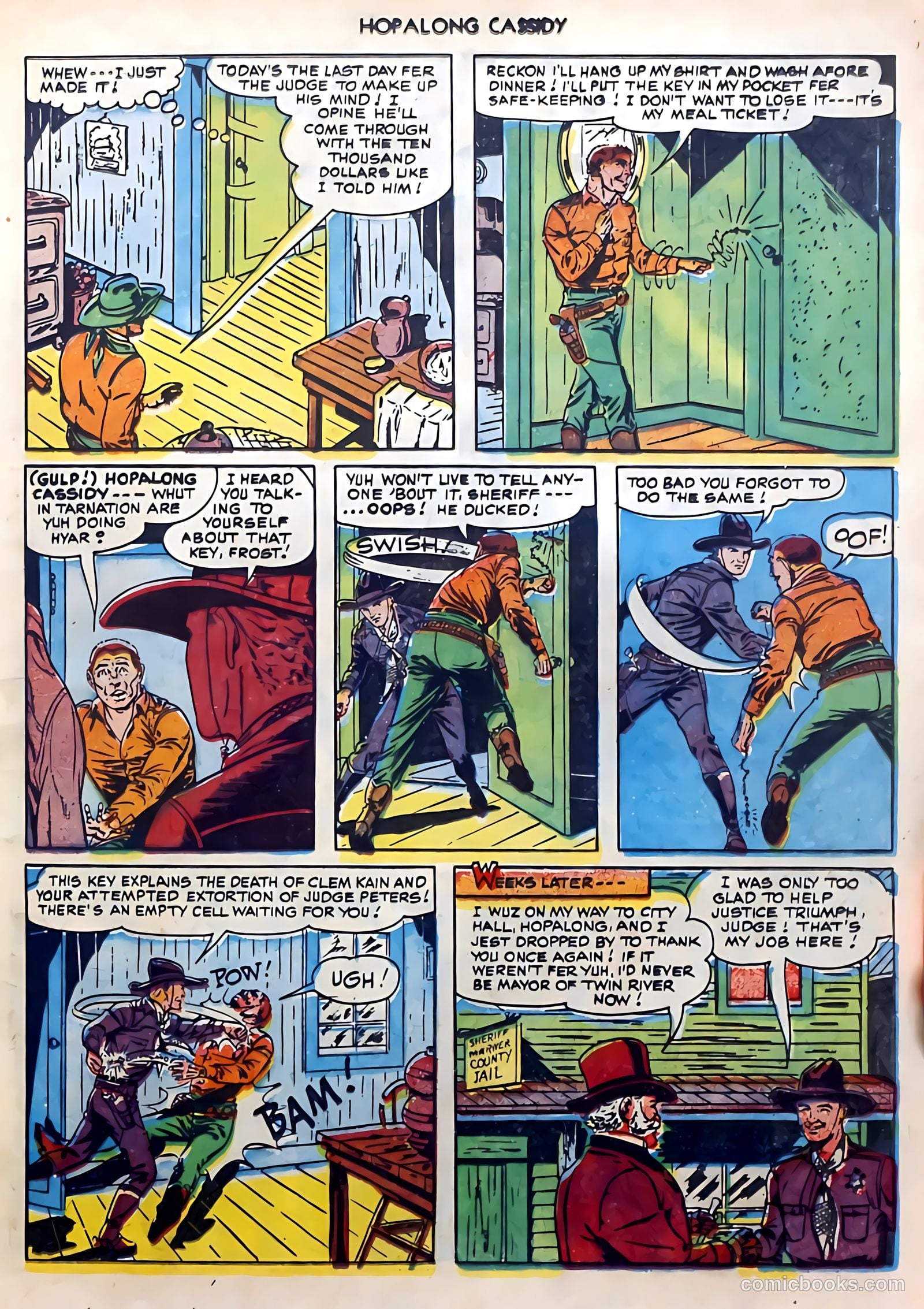 Hopalong Cassidy #50 — page 25 of 52