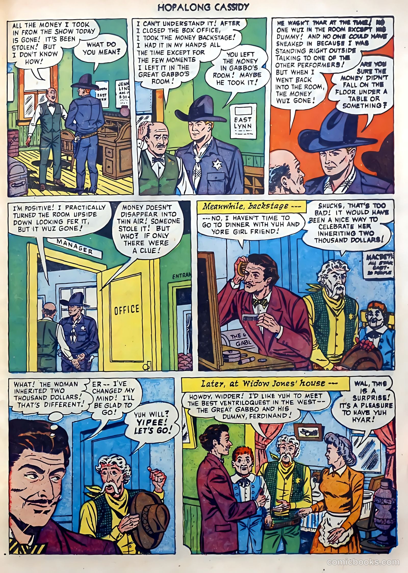 Hopalong Cassidy #50 — page 27 of 52