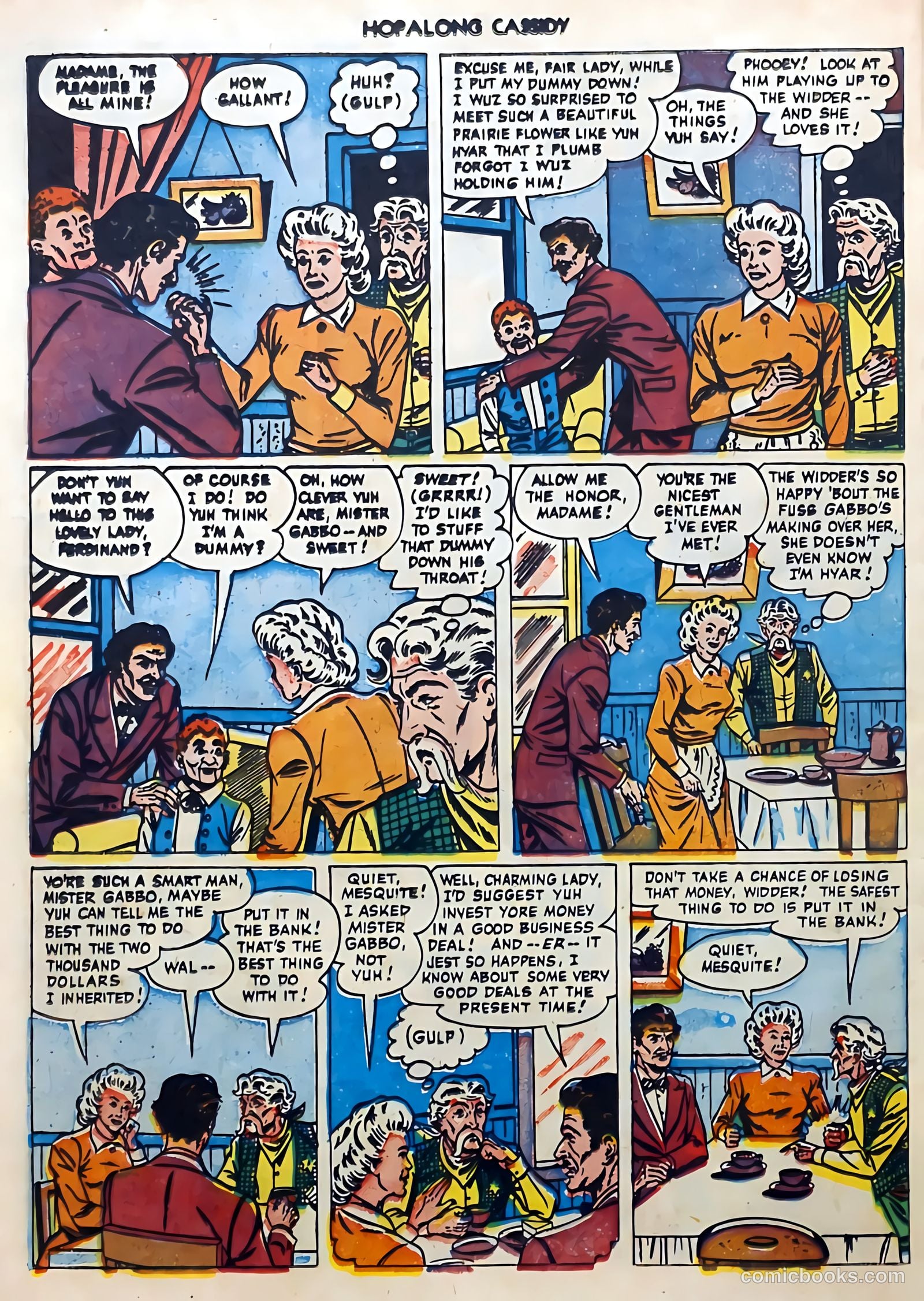 Hopalong Cassidy #50 — page 28 of 52