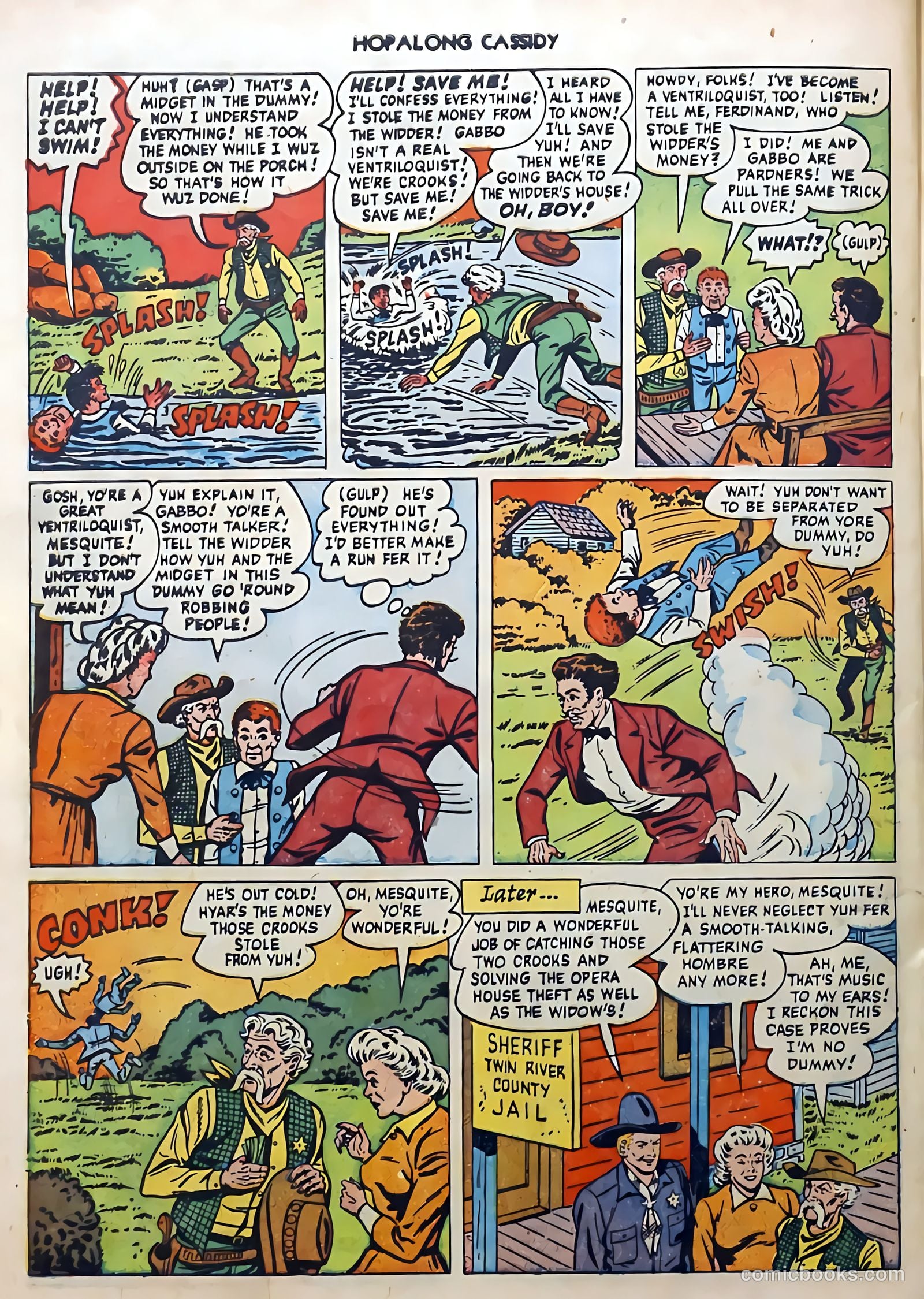 Hopalong Cassidy #50 — page 32 of 52