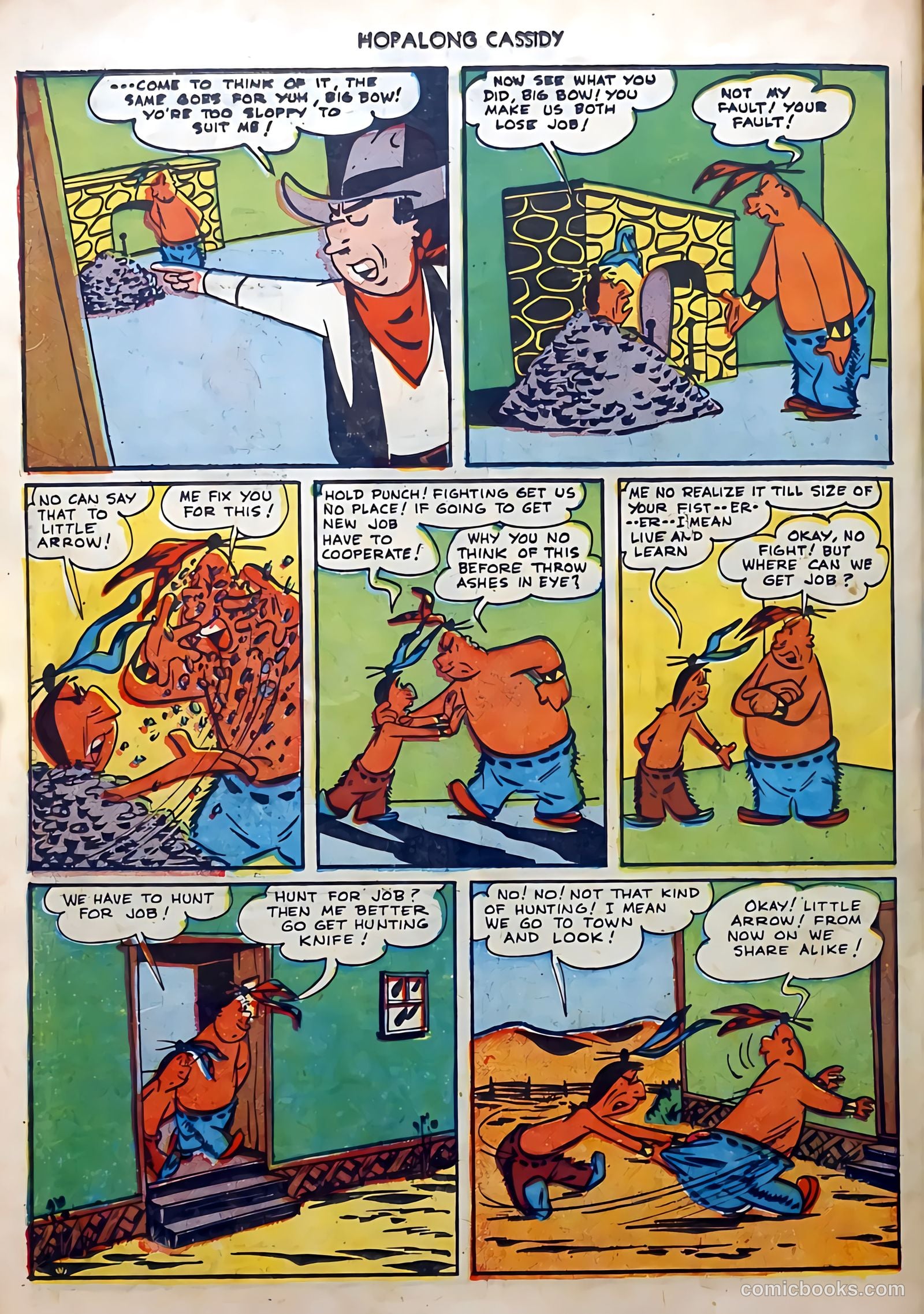 Hopalong Cassidy #50 — page 38 of 52