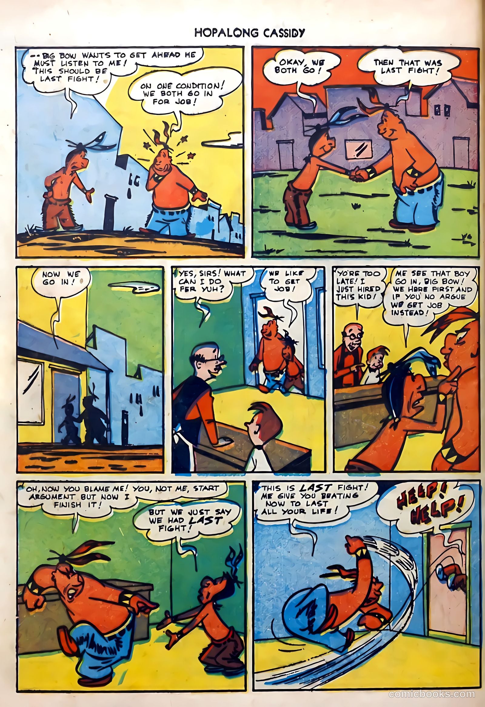 Hopalong Cassidy #50 — page 40 of 52