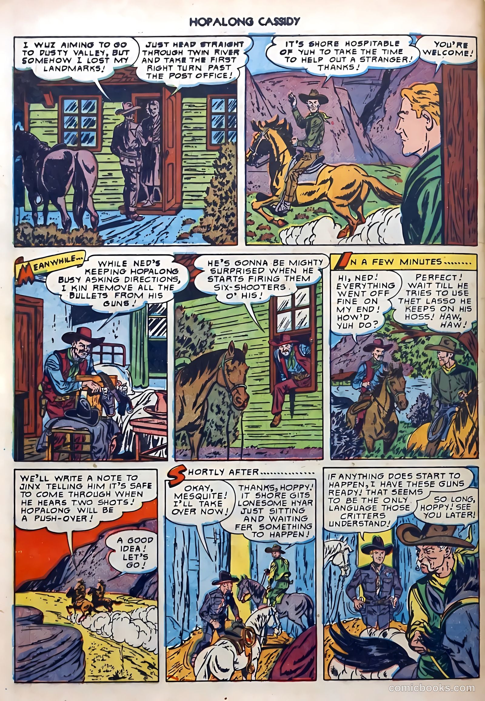 Hopalong Cassidy #50 — page 44 of 52