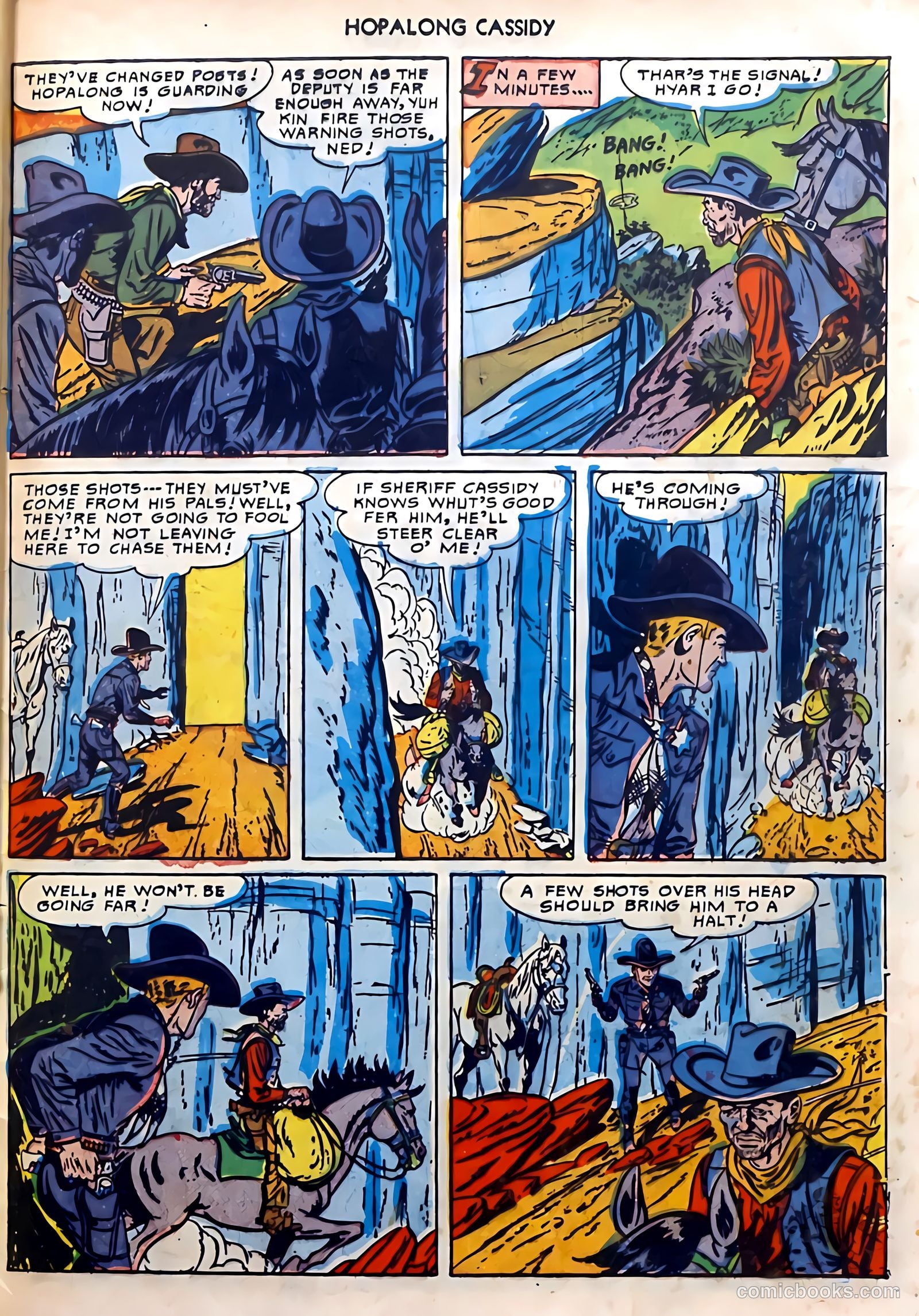 Hopalong Cassidy #50 — page 45 of 52