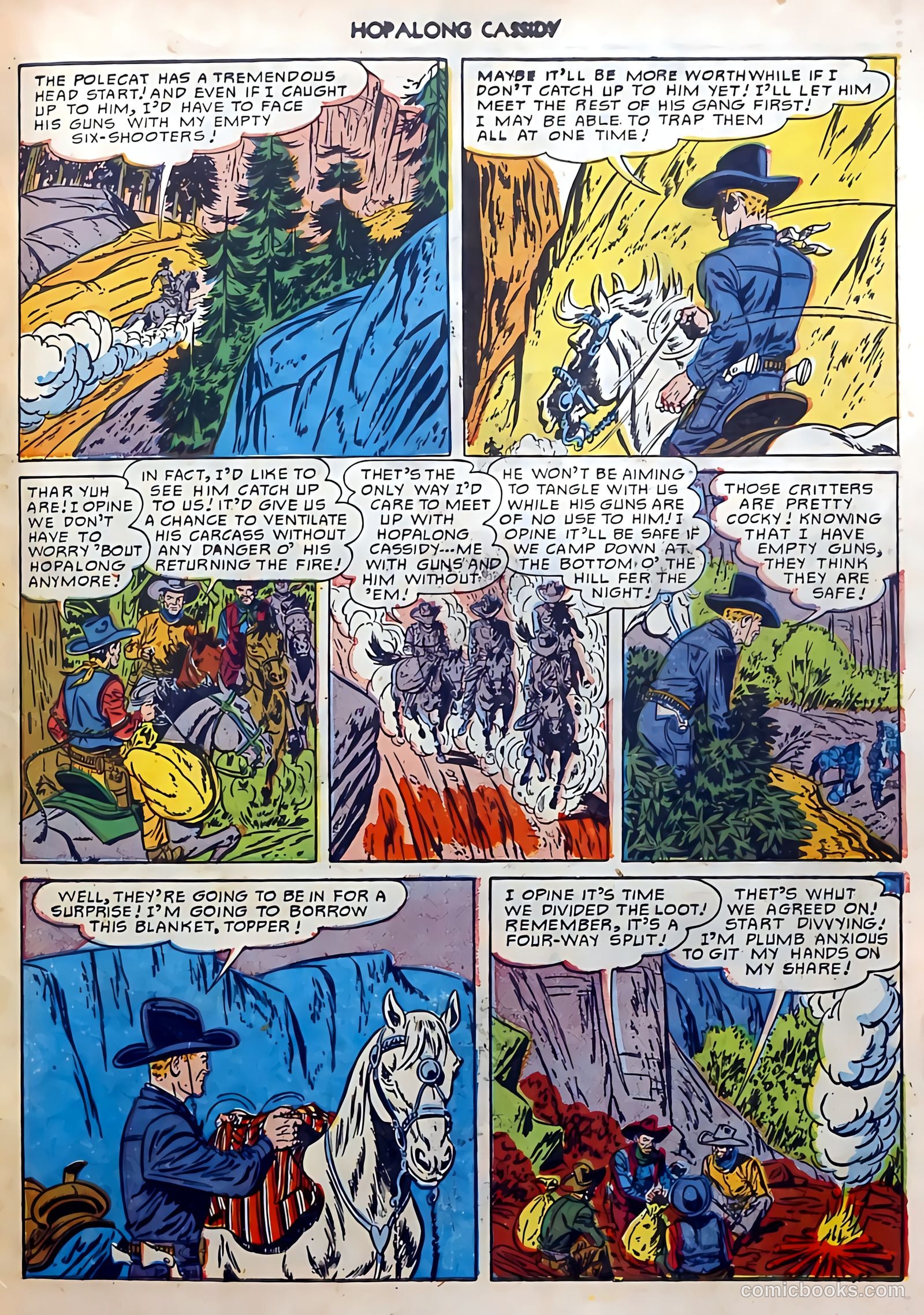 Hopalong Cassidy #50 — page 47 of 52