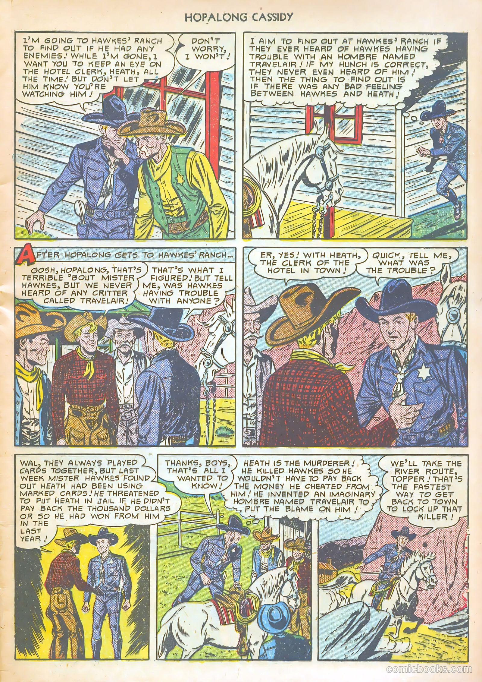 Hopalong Cassidy #51 — page 9 of 52