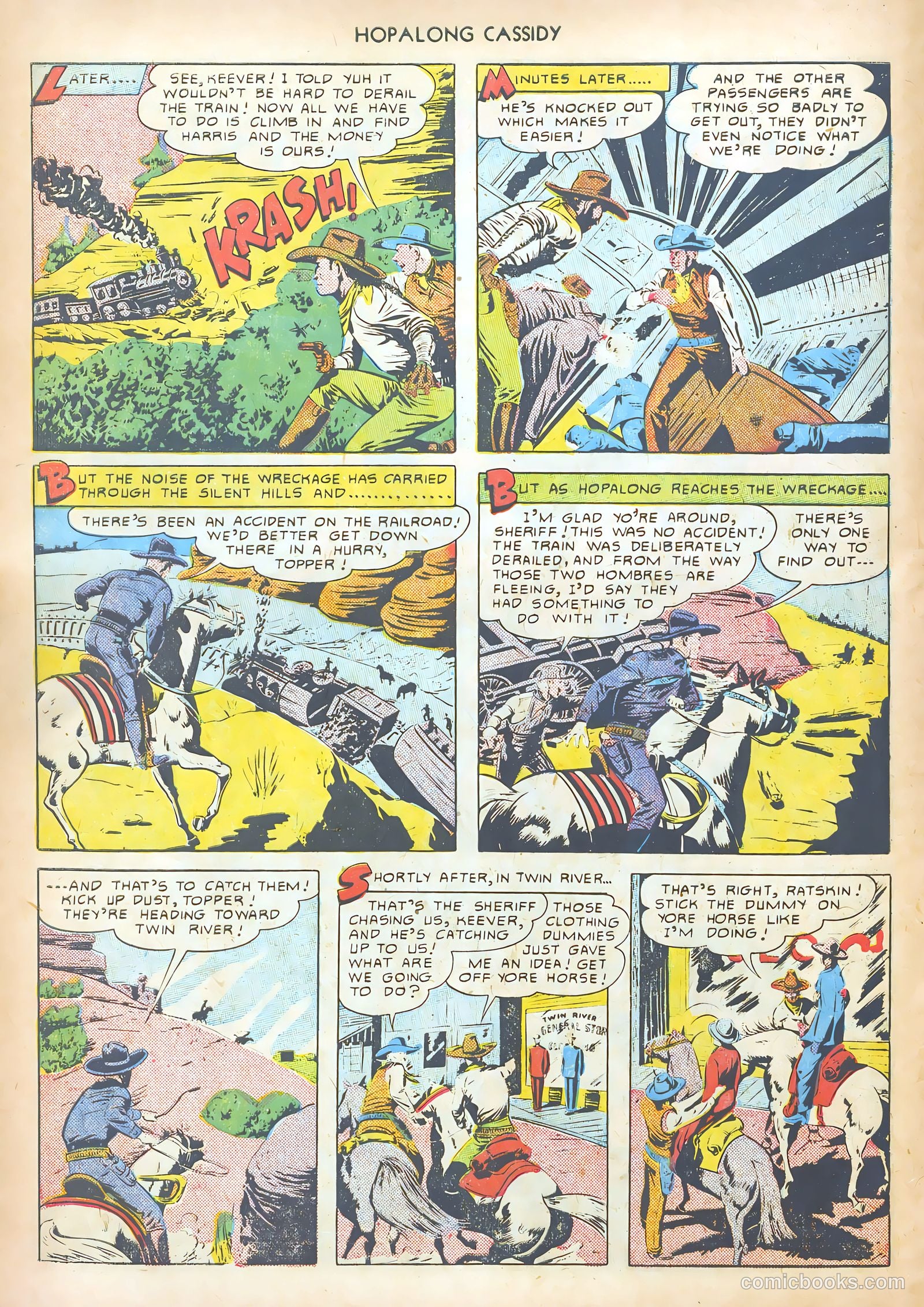 Hopalong Cassidy #51 — page 20 of 52