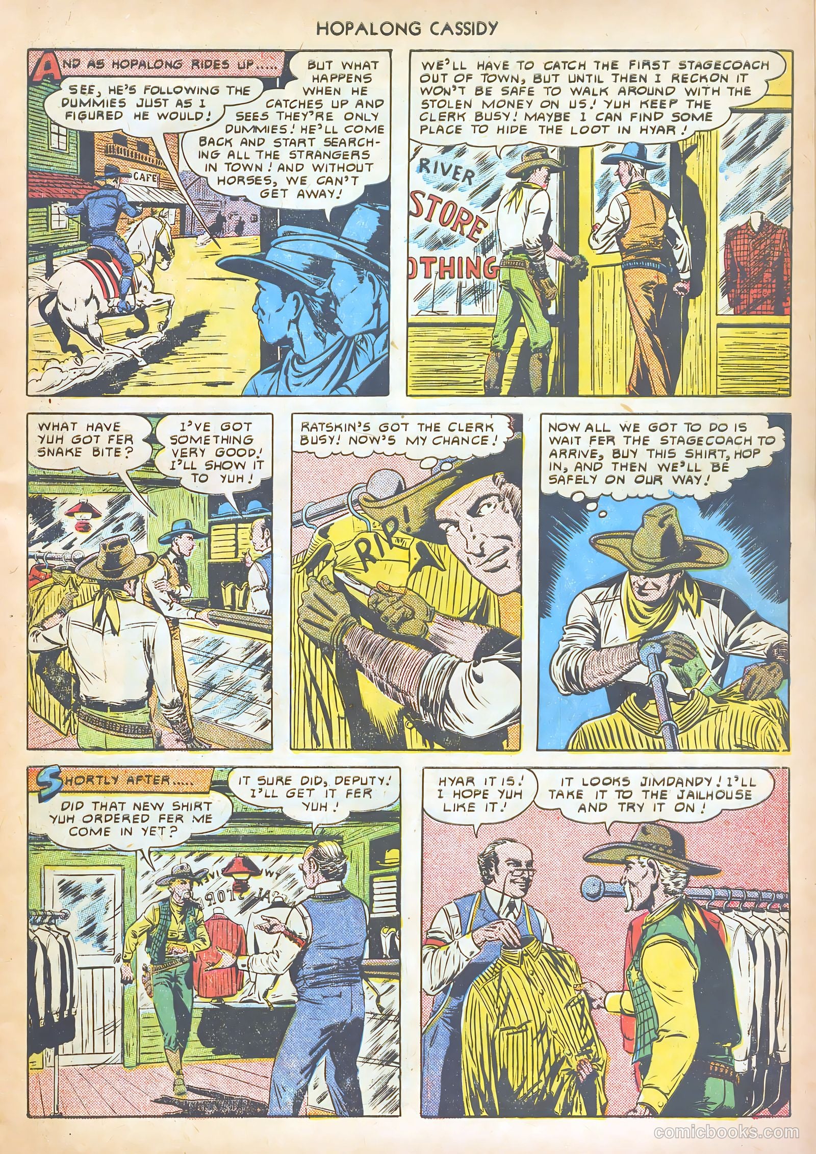 Hopalong Cassidy #51 — page 21 of 52