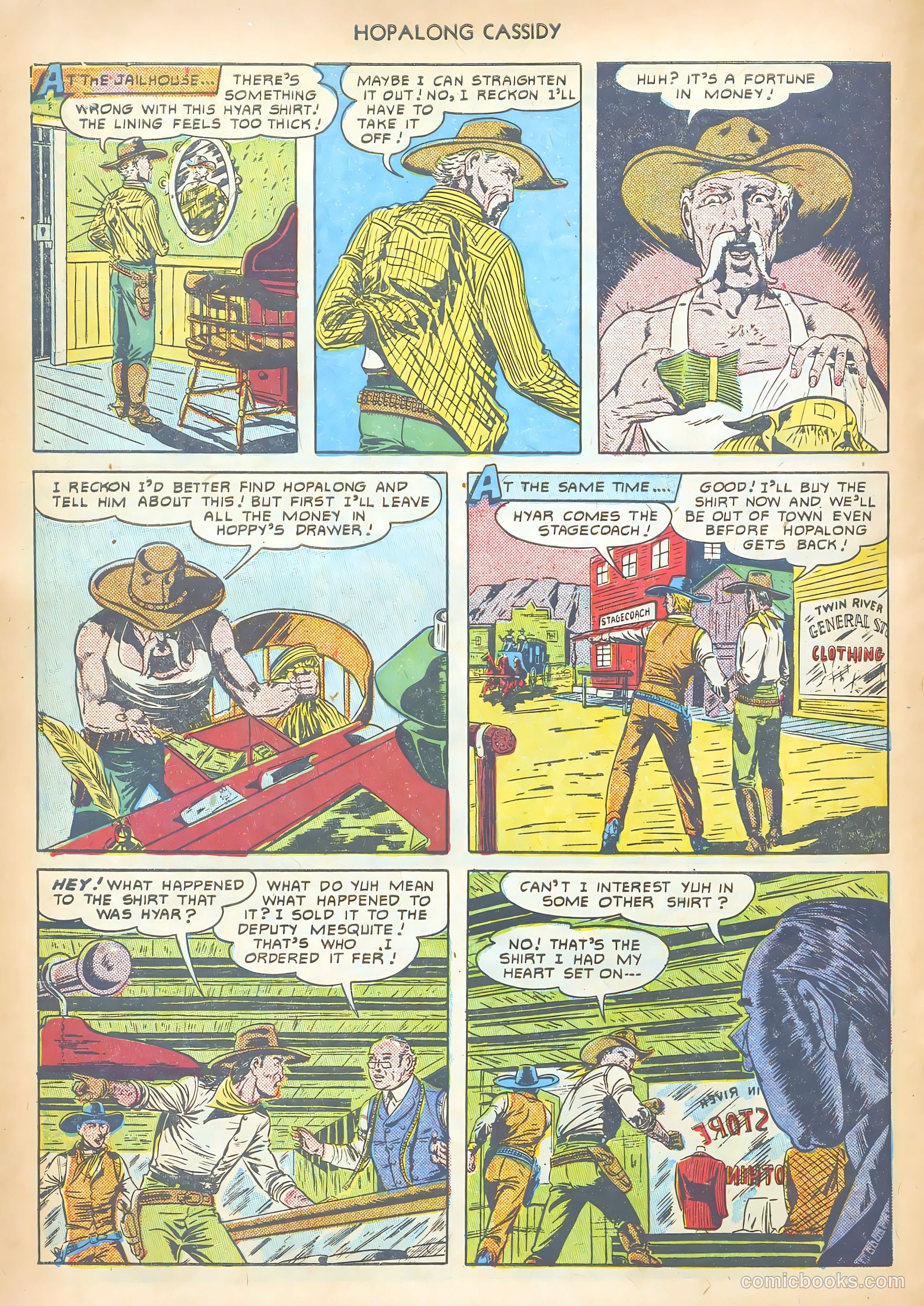 Hopalong Cassidy #51 — page 22 of 52