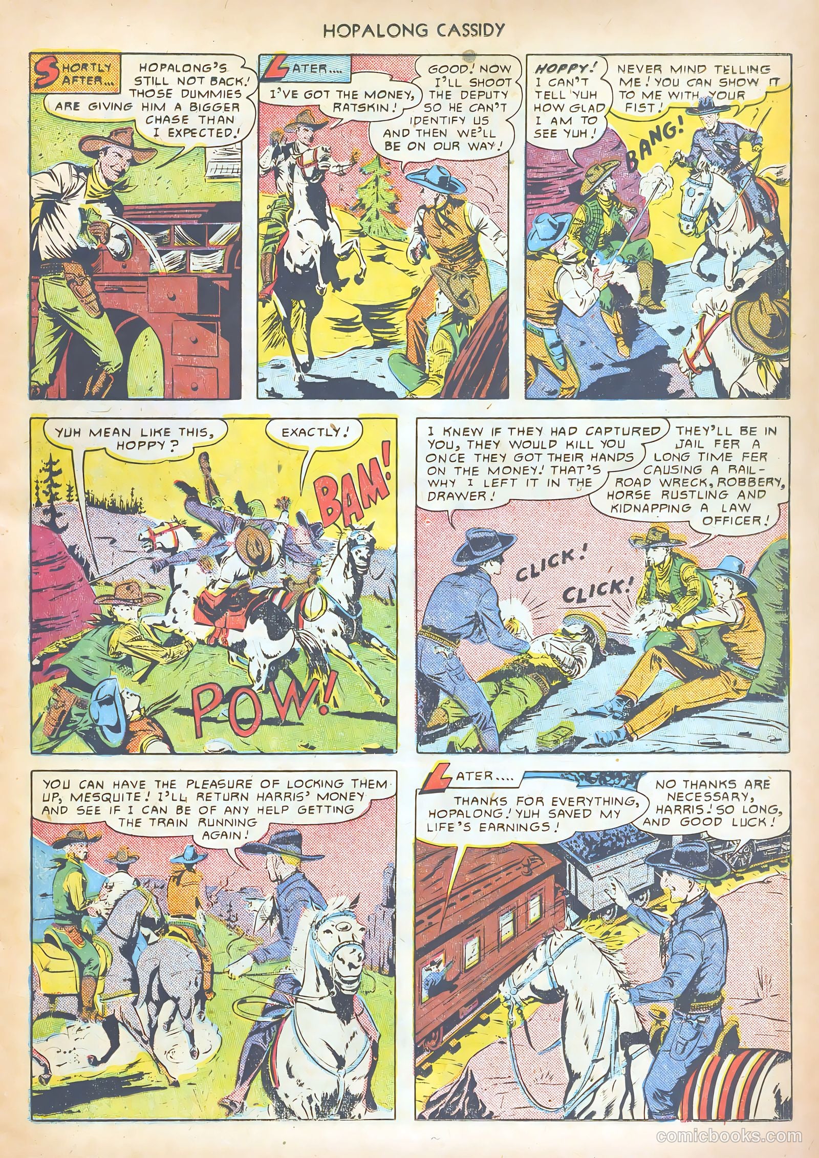 Hopalong Cassidy #51 — page 25 of 52