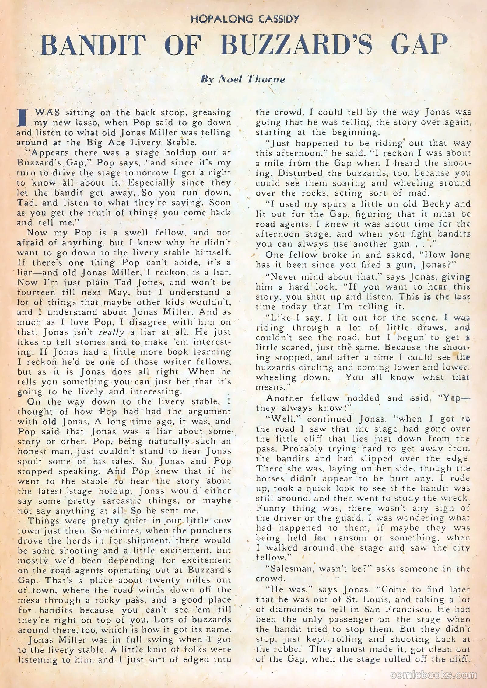 Hopalong Cassidy #51 — page 33 of 52