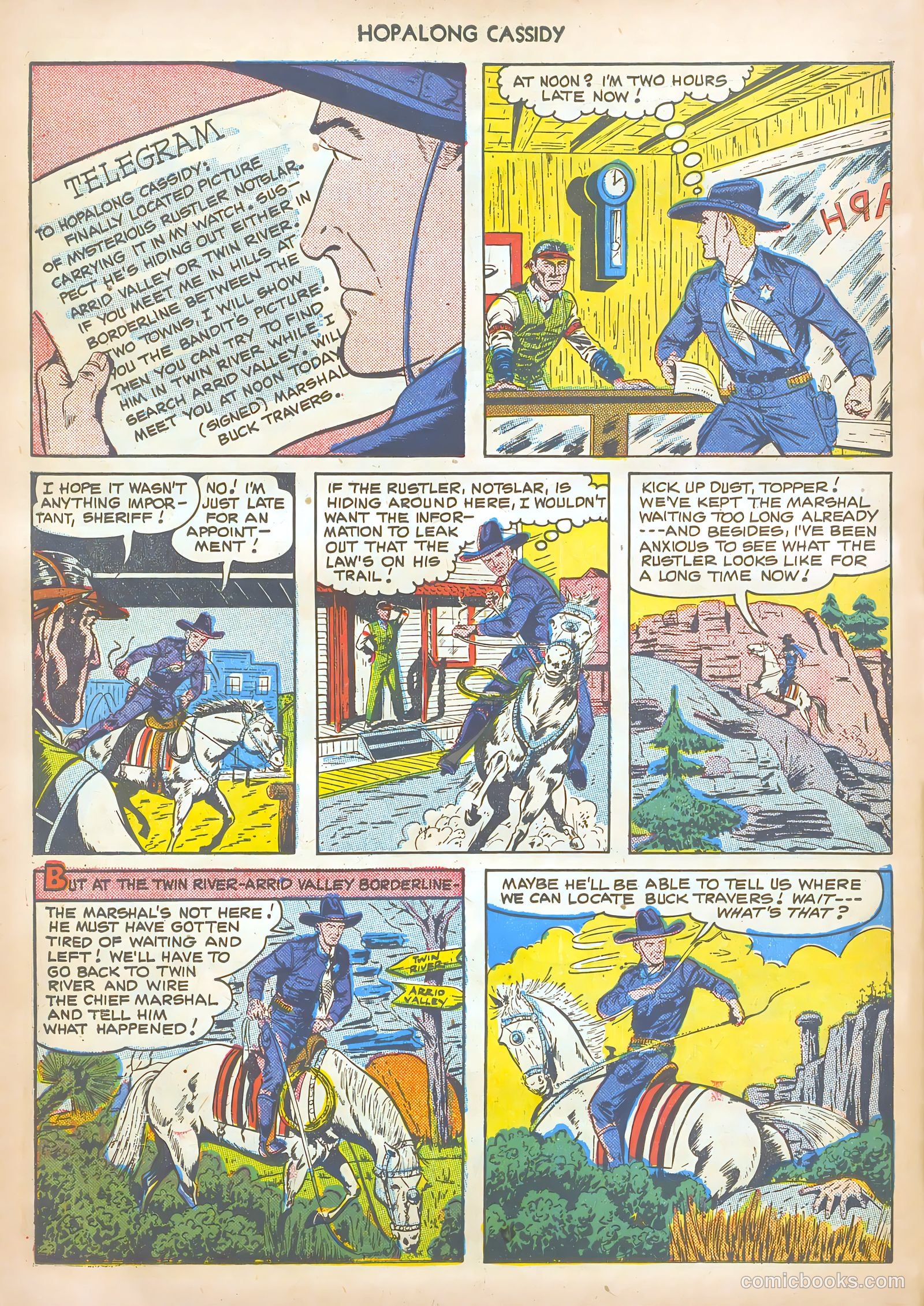 Hopalong Cassidy #51 — page 42 of 52