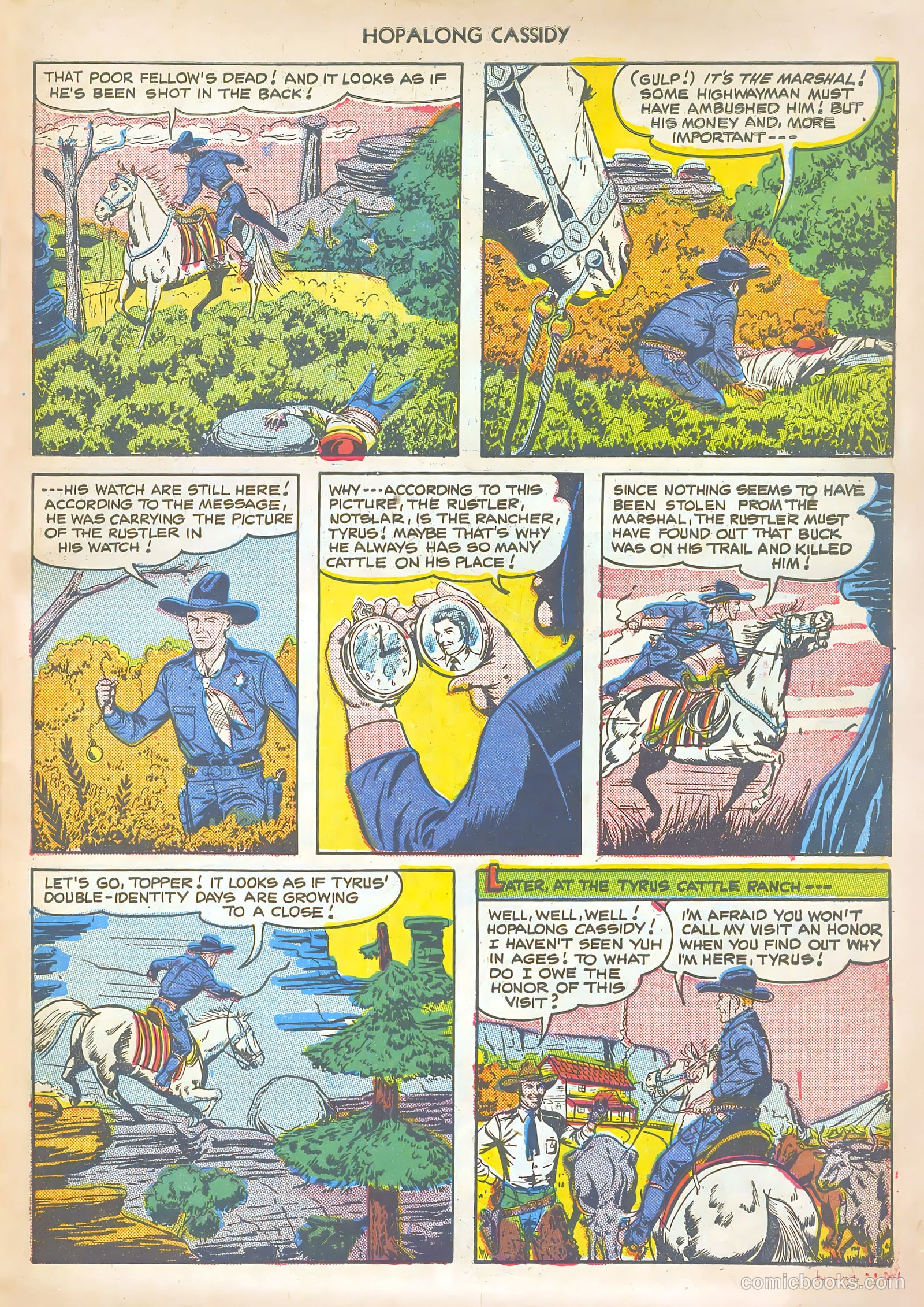 Hopalong Cassidy #51 — page 43 of 52