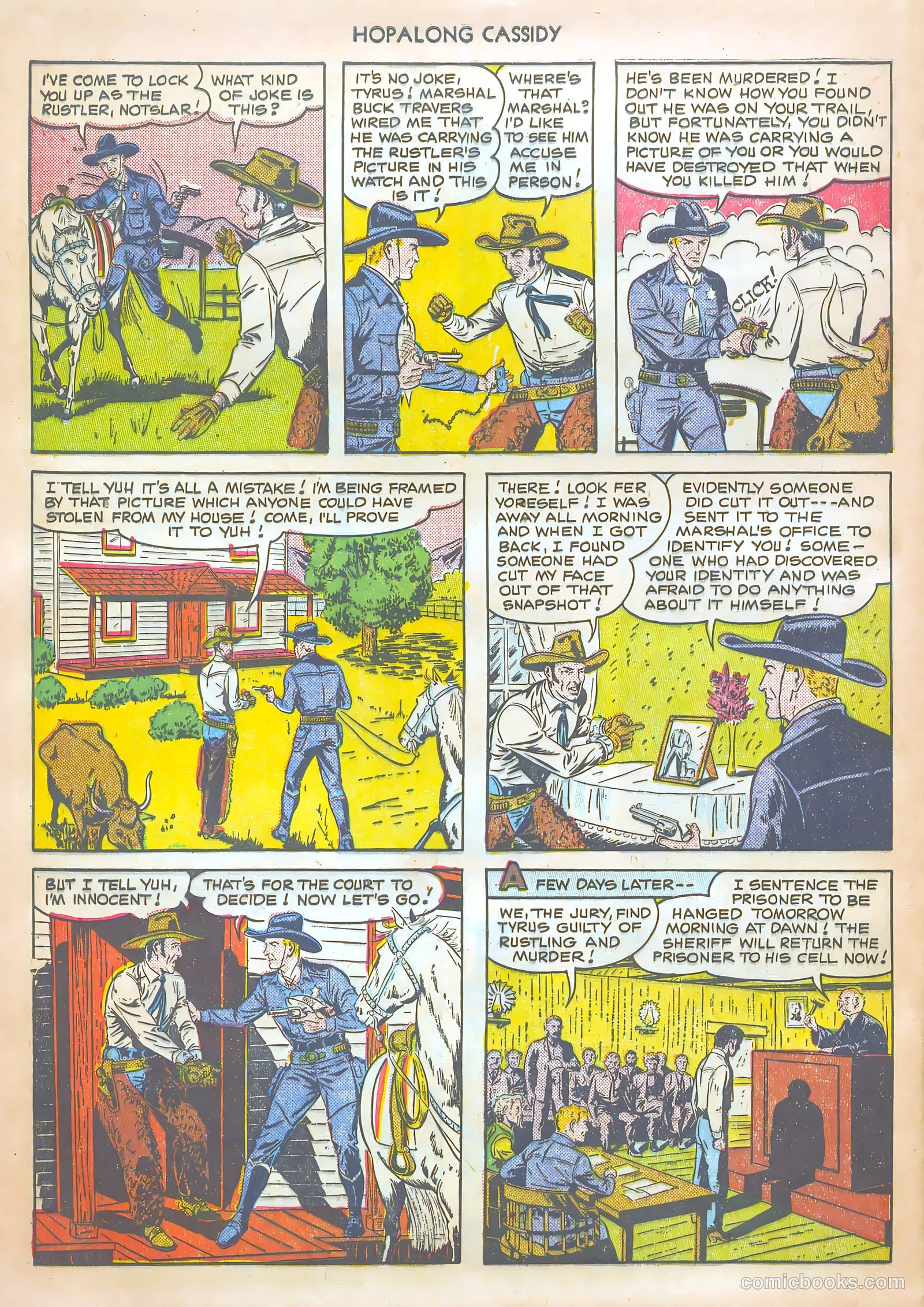 Hopalong Cassidy #51 — page 44 of 52