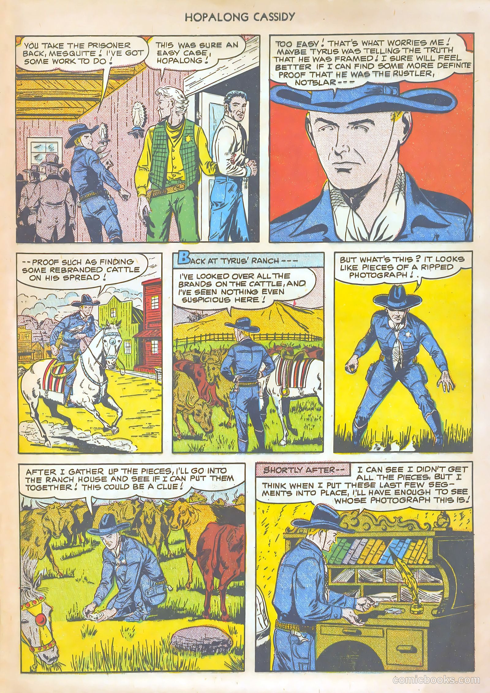 Hopalong Cassidy #51 — page 45 of 52