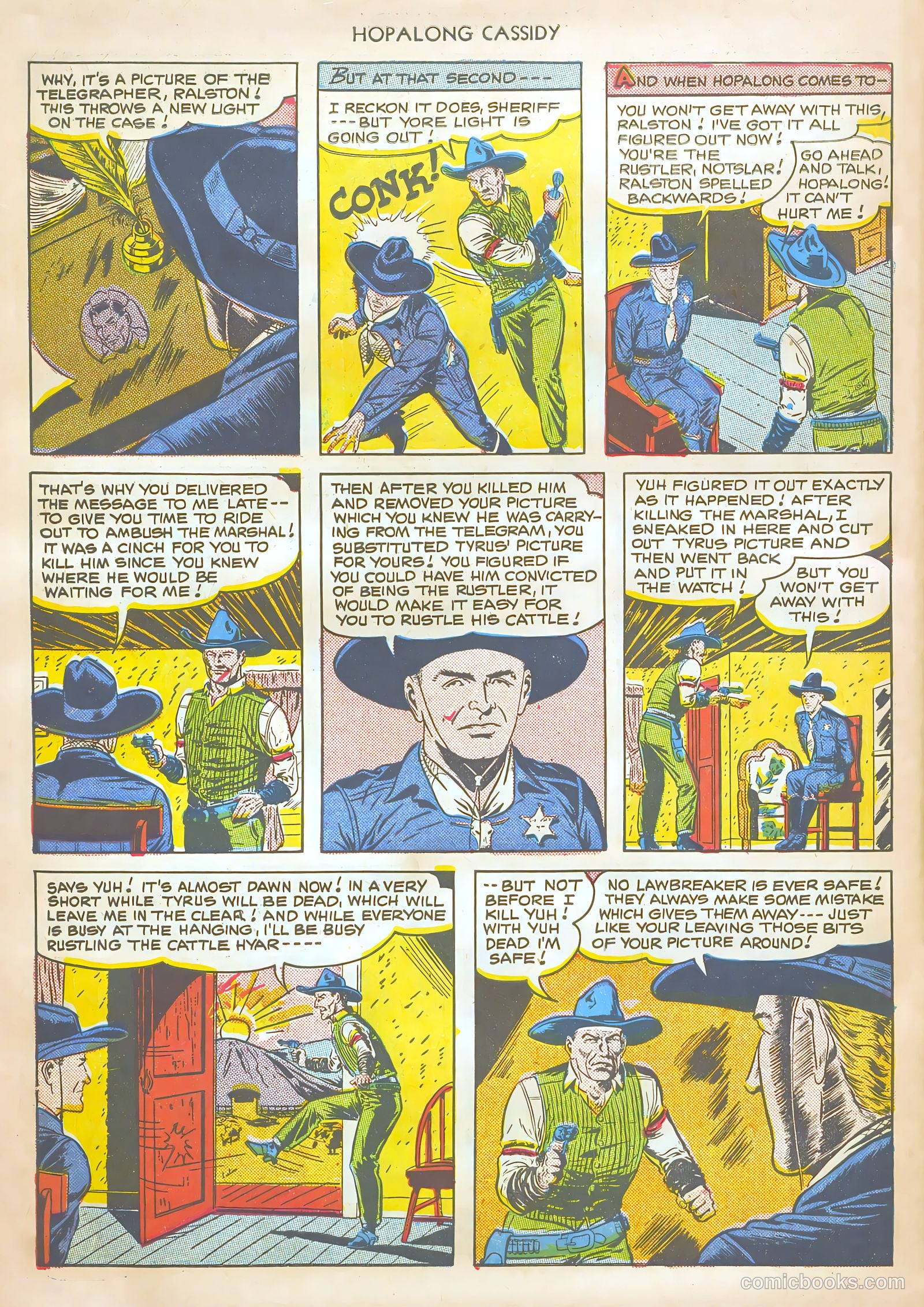 Hopalong Cassidy #51 — page 46 of 52
