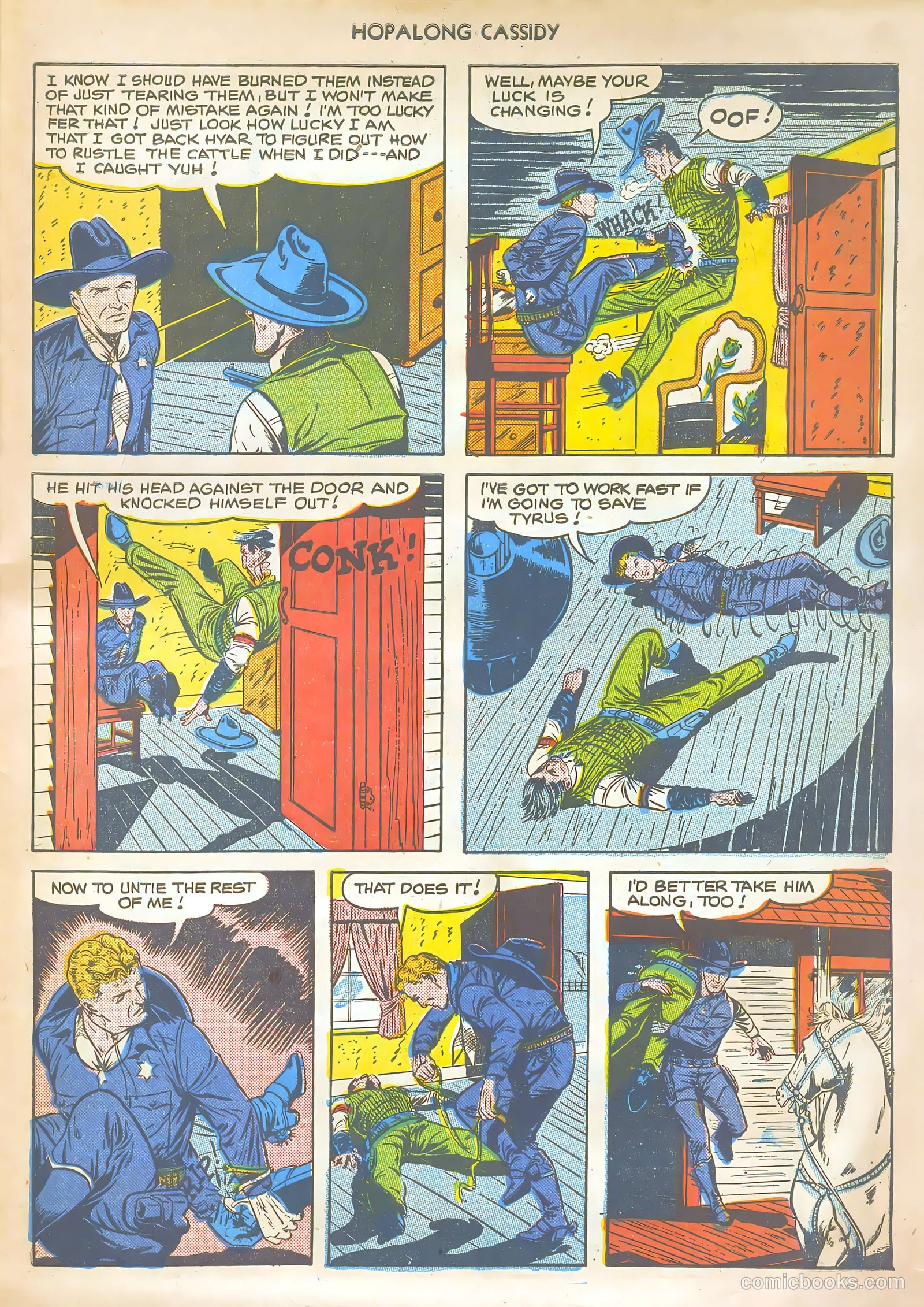 Hopalong Cassidy #51 — page 47 of 52