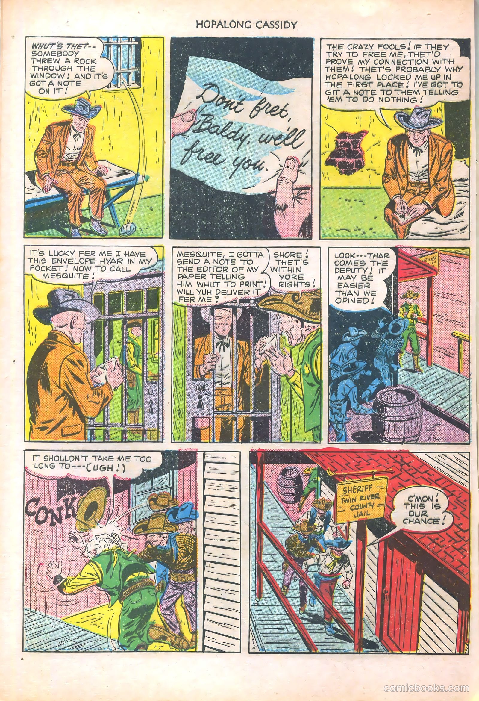 Hopalong Cassidy #52 — page 8 of 36